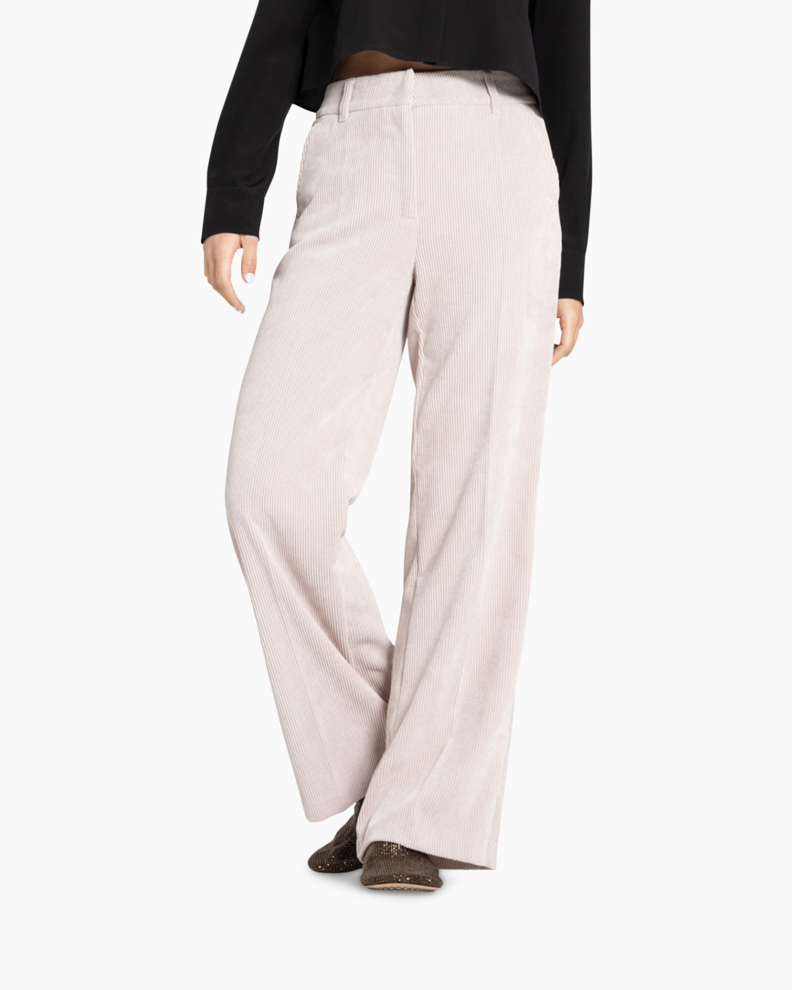 Pantalon Amelie Corduroy Beige