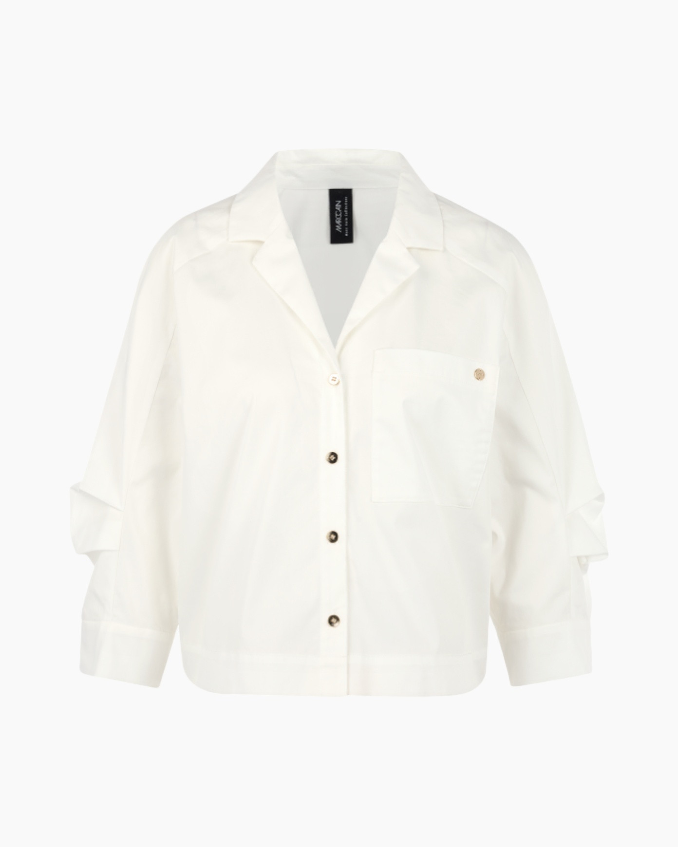 shirt, blouse, button-down, pocket, white