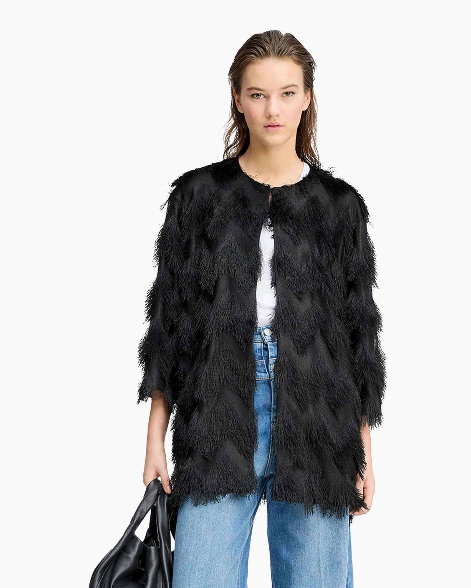 Vest Rosevilla Zwart