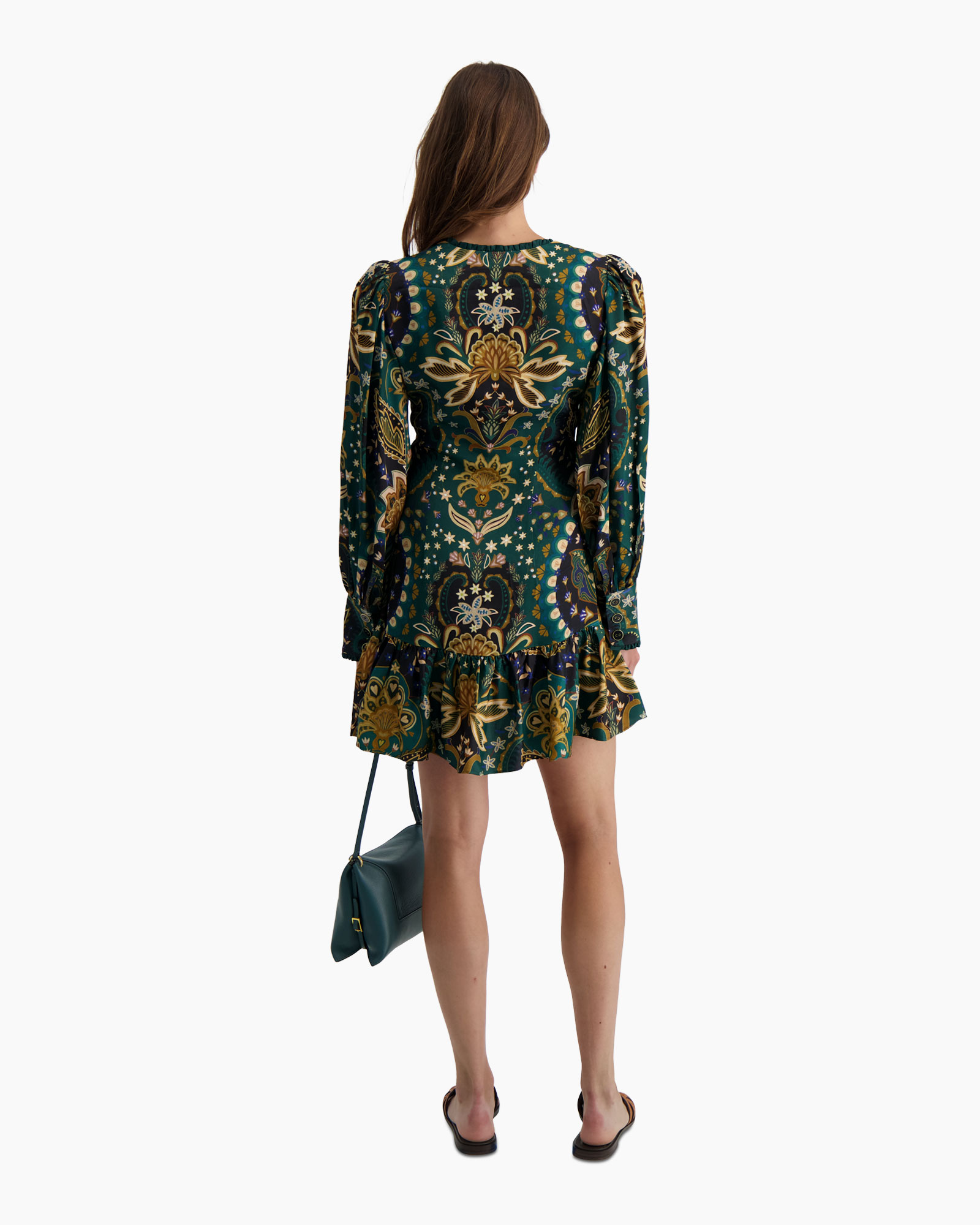 Mini Jurk Jaipur Zwart