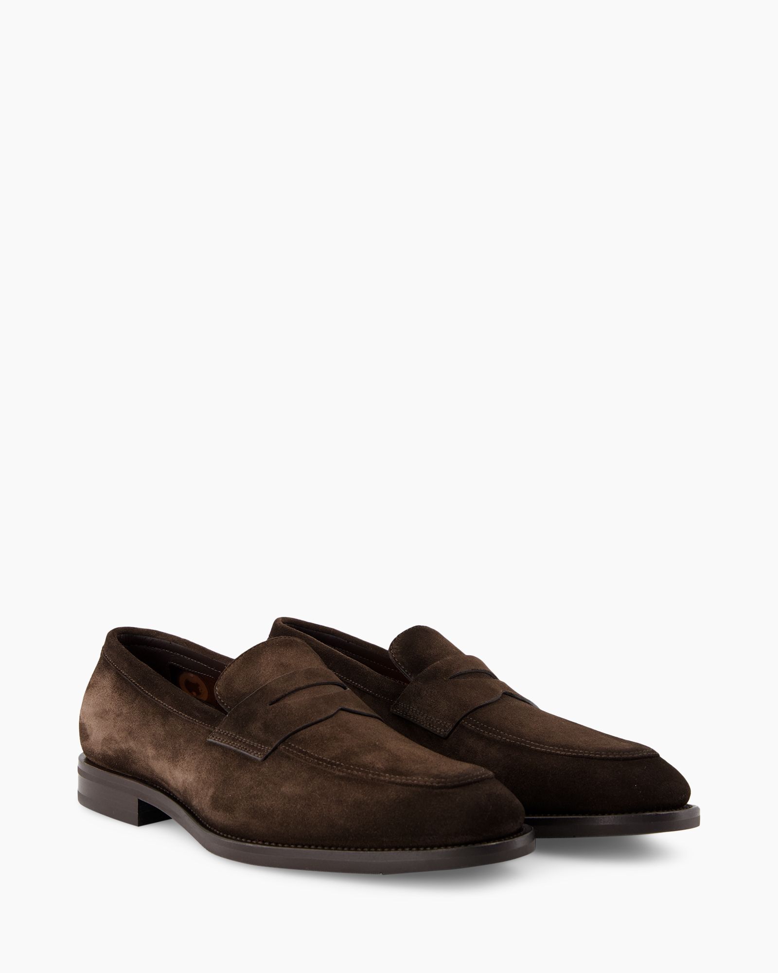 loafers, brown, suede, slip-on, men's shoe
