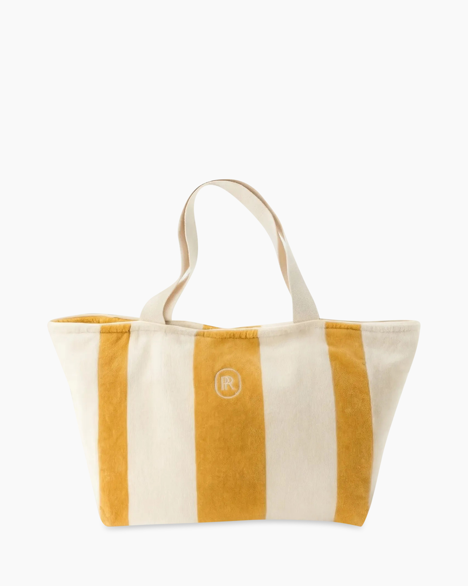 tote bag, striped, canvas, yellow, orange