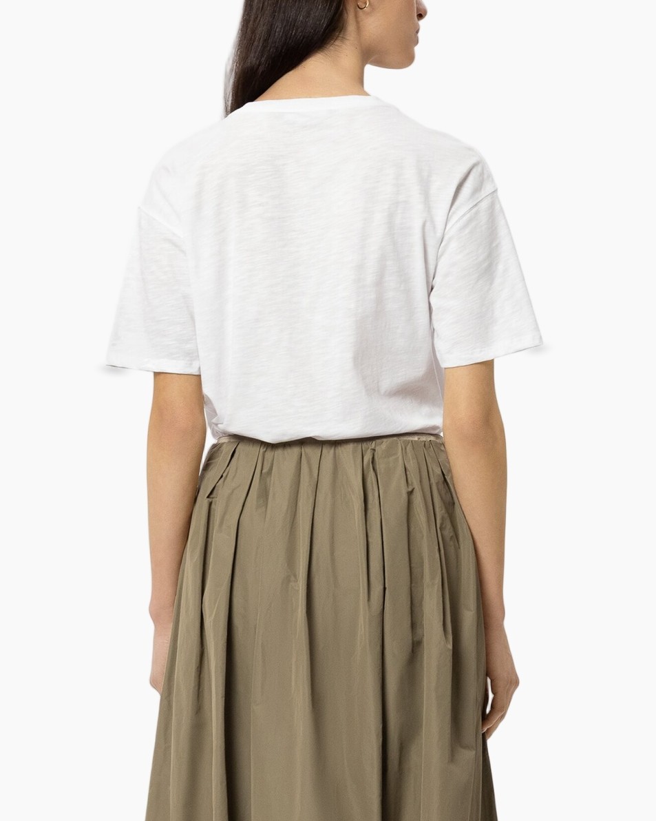 t-shirt, graphic tee, short sleeve, white, cotton