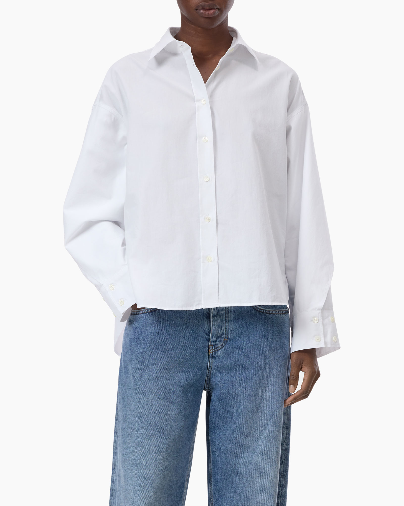 shirt, white shirt, button-down, long sleeve, collared shirt