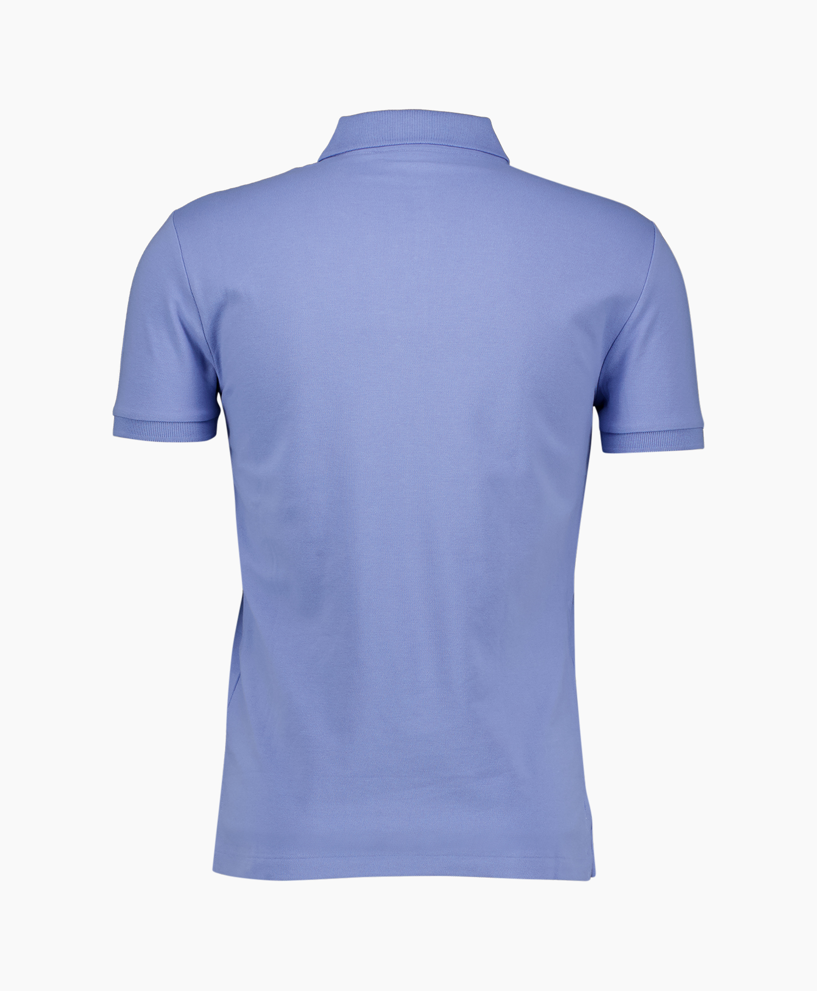 polo shirt, short sleeve, collar, polo, light blue