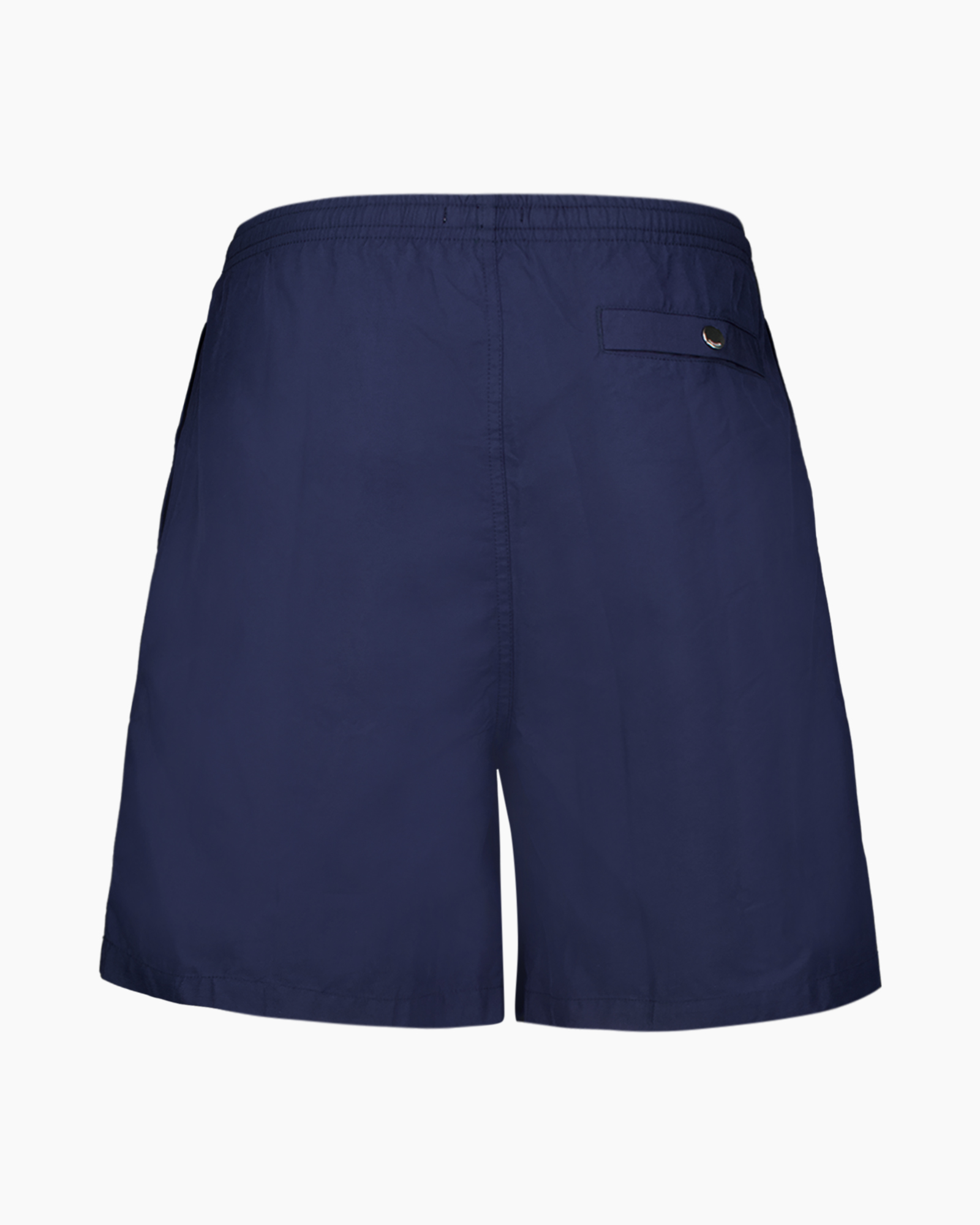 shorts, swim shorts, navy, elastic waistband, plain