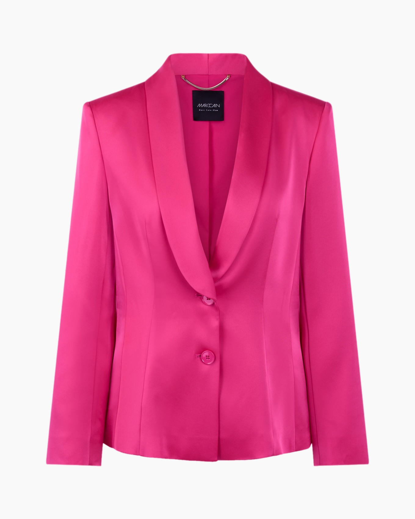 blazer, pink, single-breasted, lapel, two-button