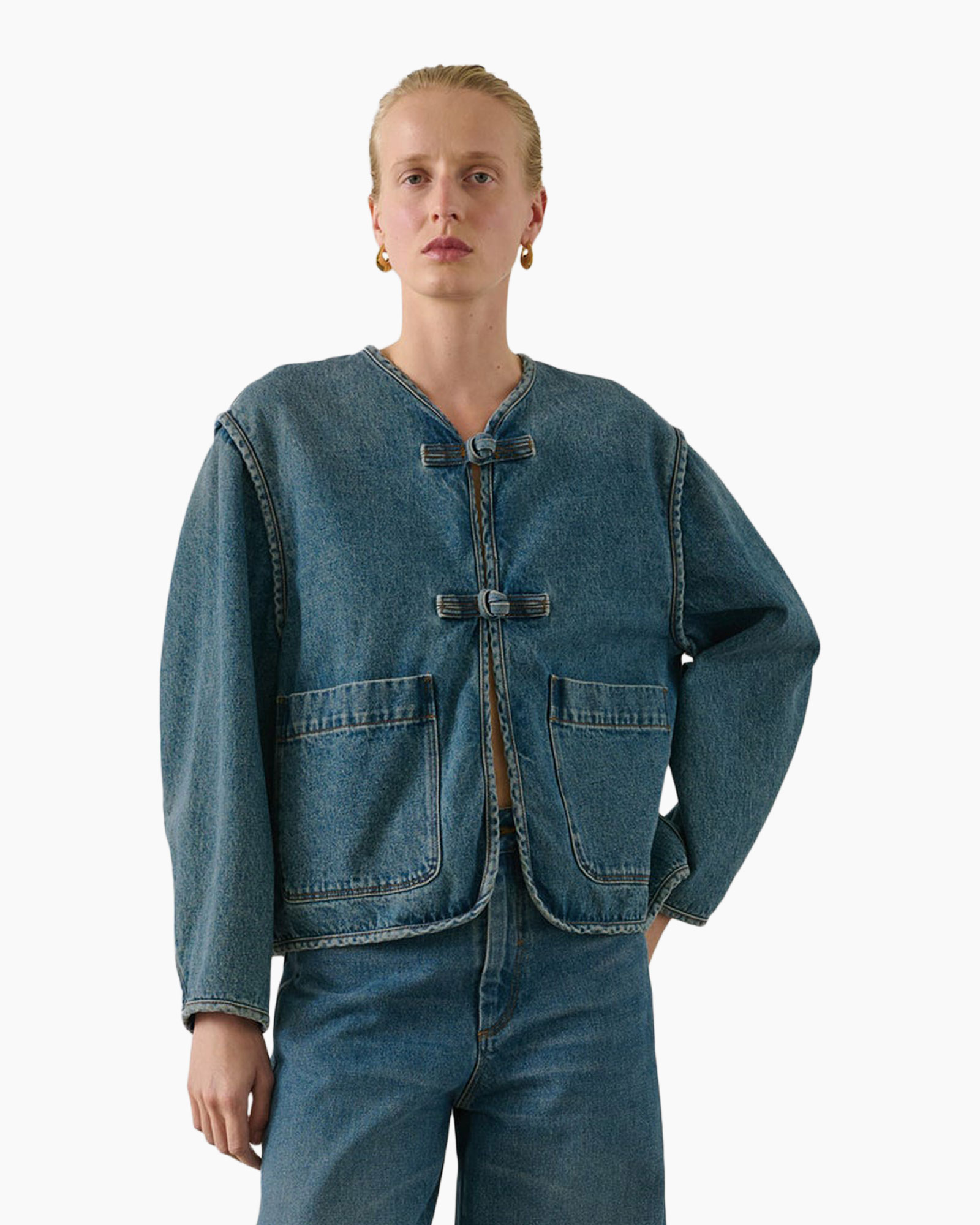 denim, jacket, jeans, blue, denim jacket