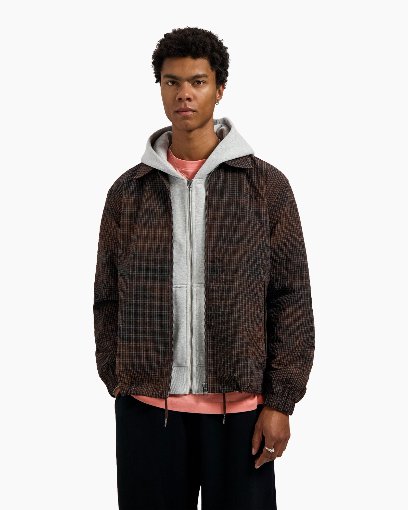 Coat, Jacket, Sweater, Man, Person