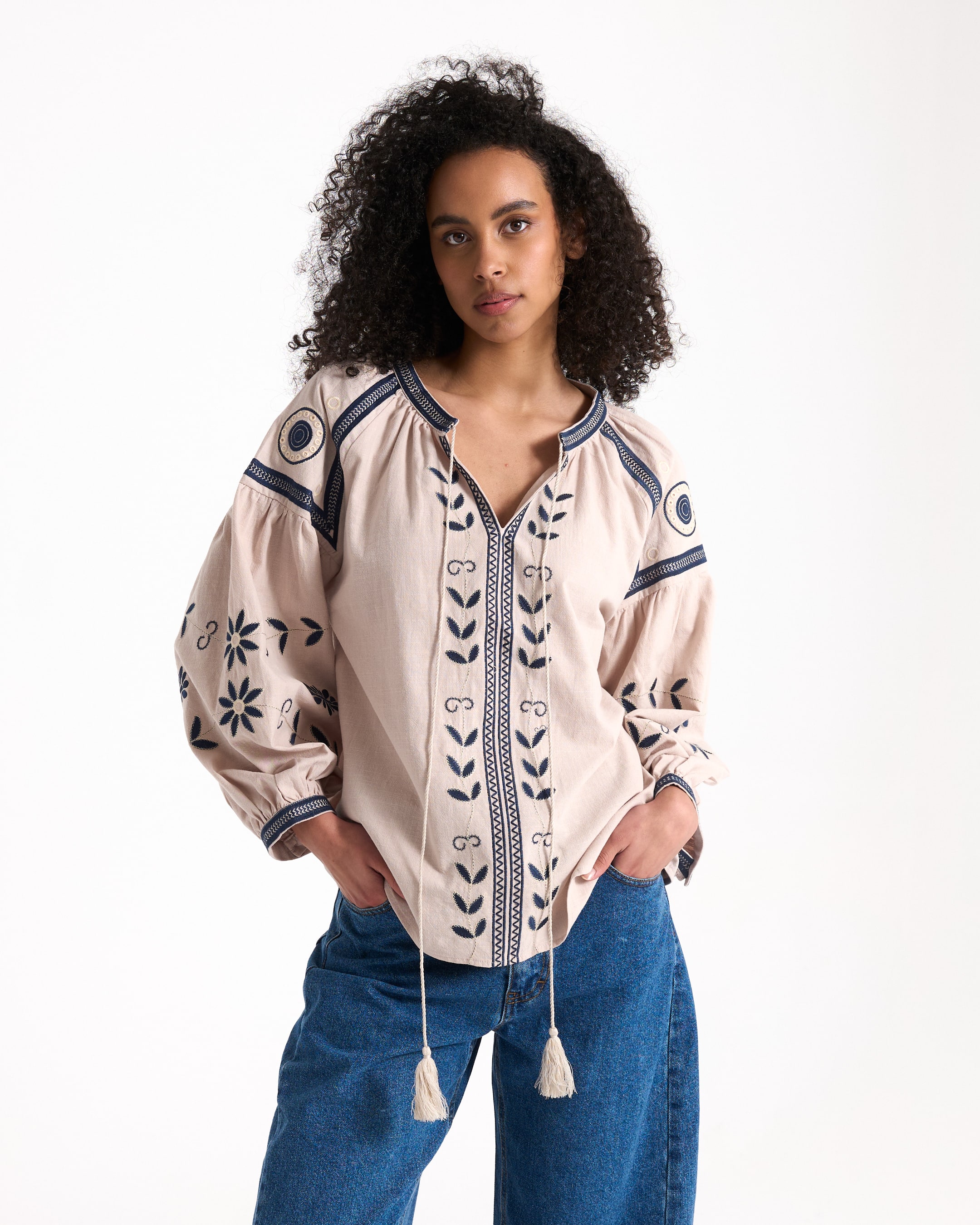 Blouse Ittri Beige