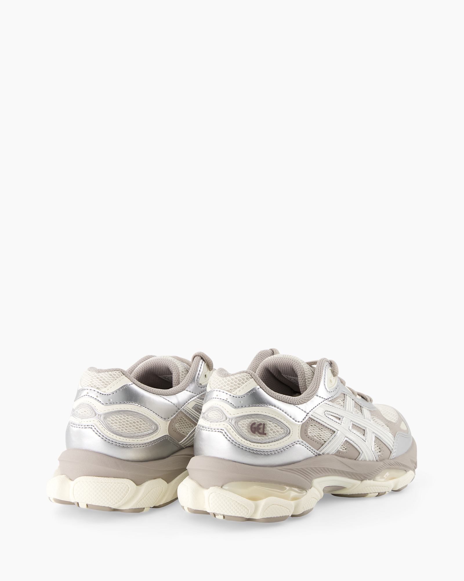 sneakers, mesh, silver, white, trail-sole