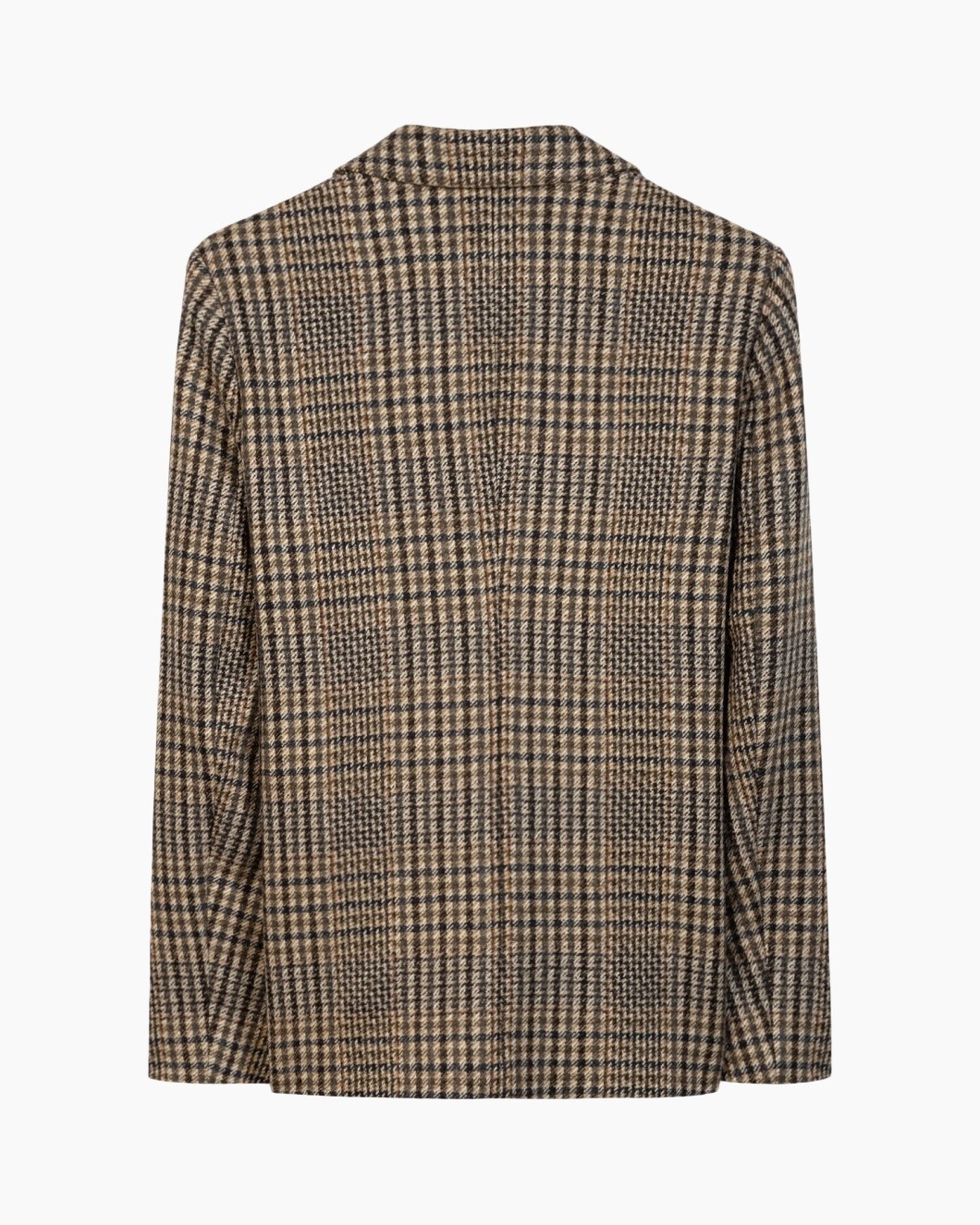 blazer, plaid, check, wool, long-sleeve
