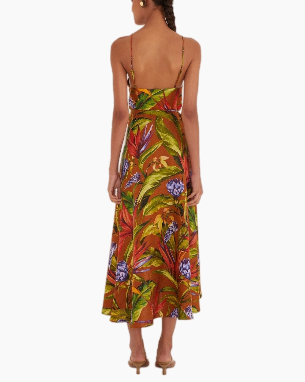 dress, maxi dress, floral, sundress, slip dress