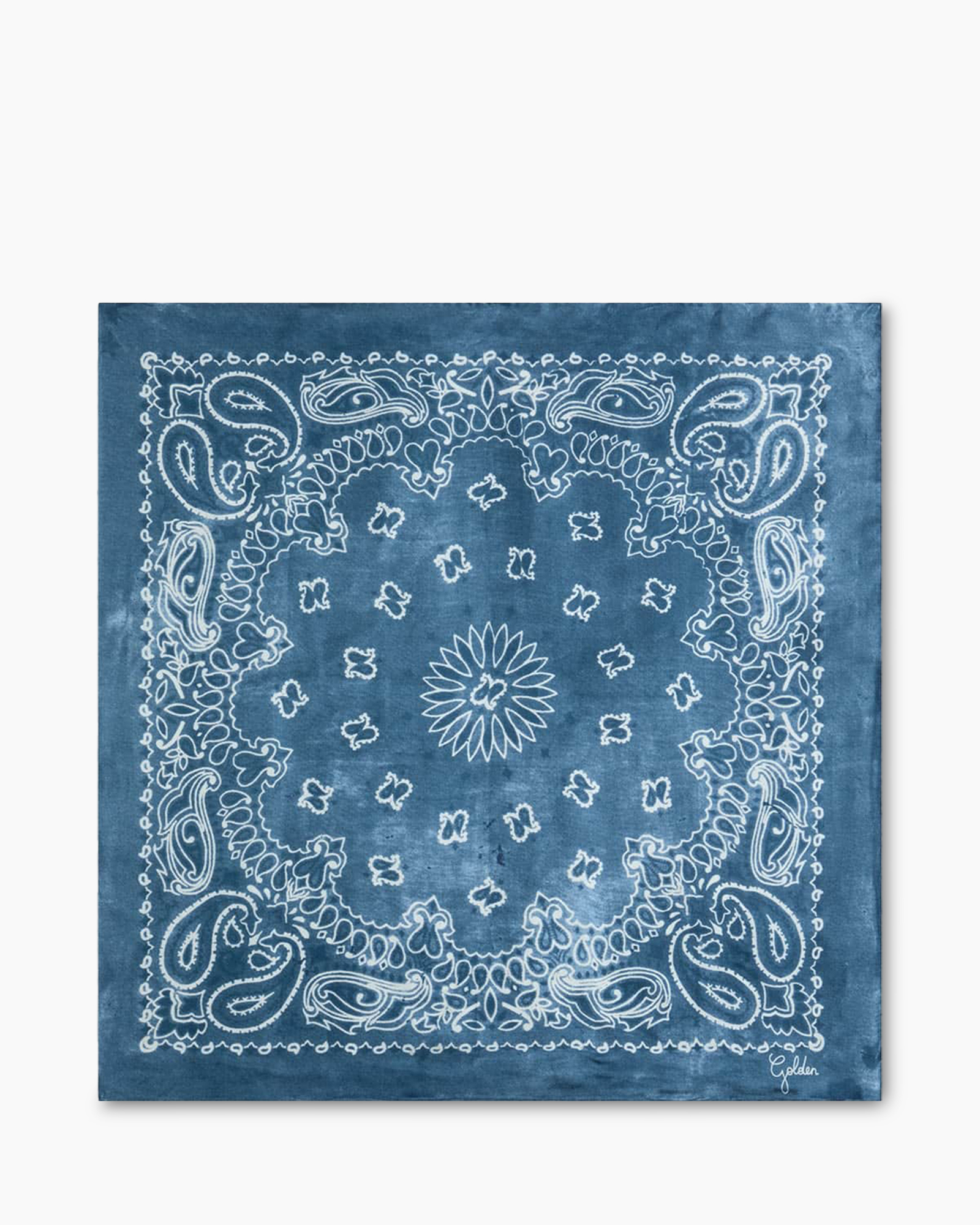 bandana, blue, paisley, bandana-pattern, square-tabric