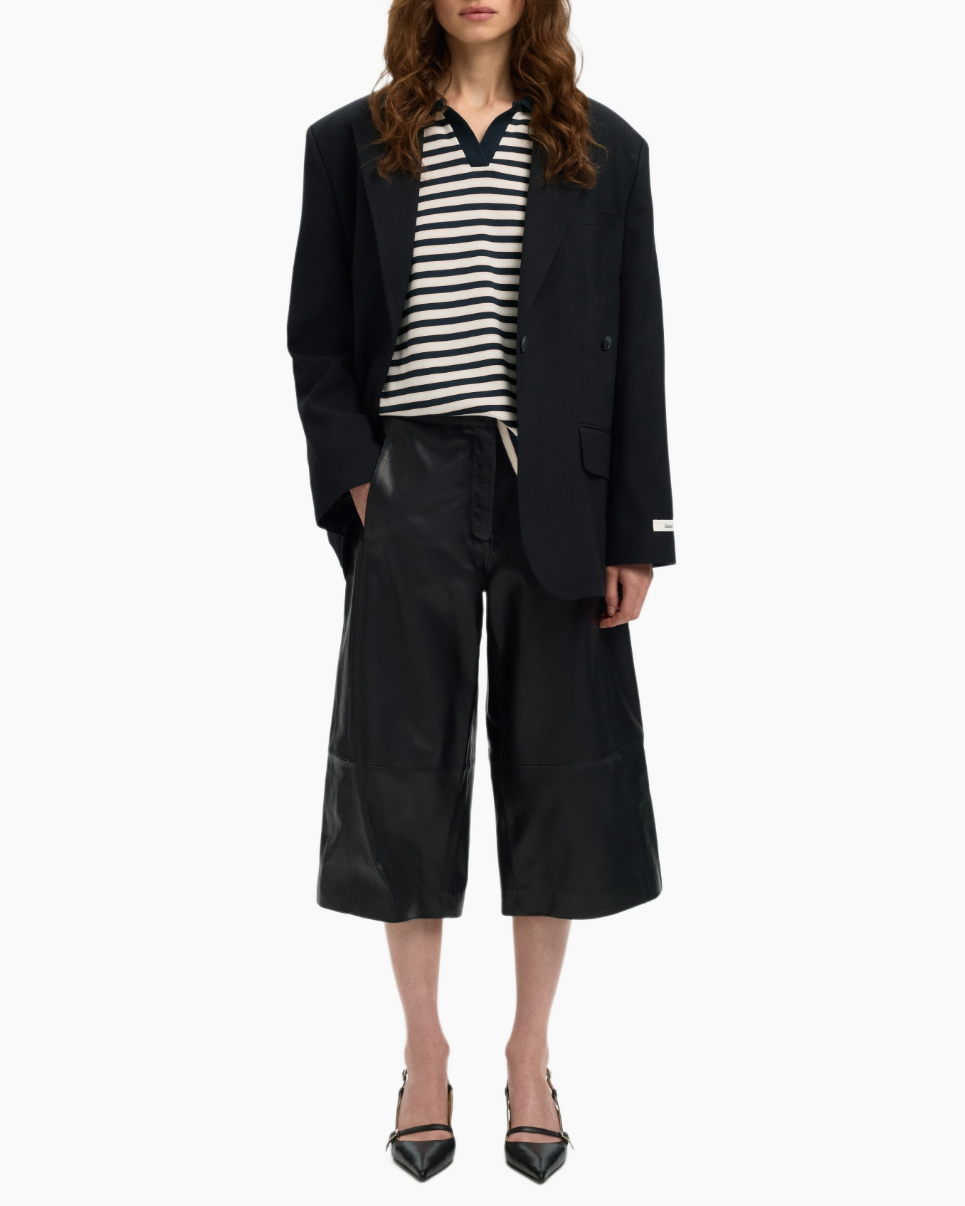 Coat, Jacket, Blazer, Overcoat, Person