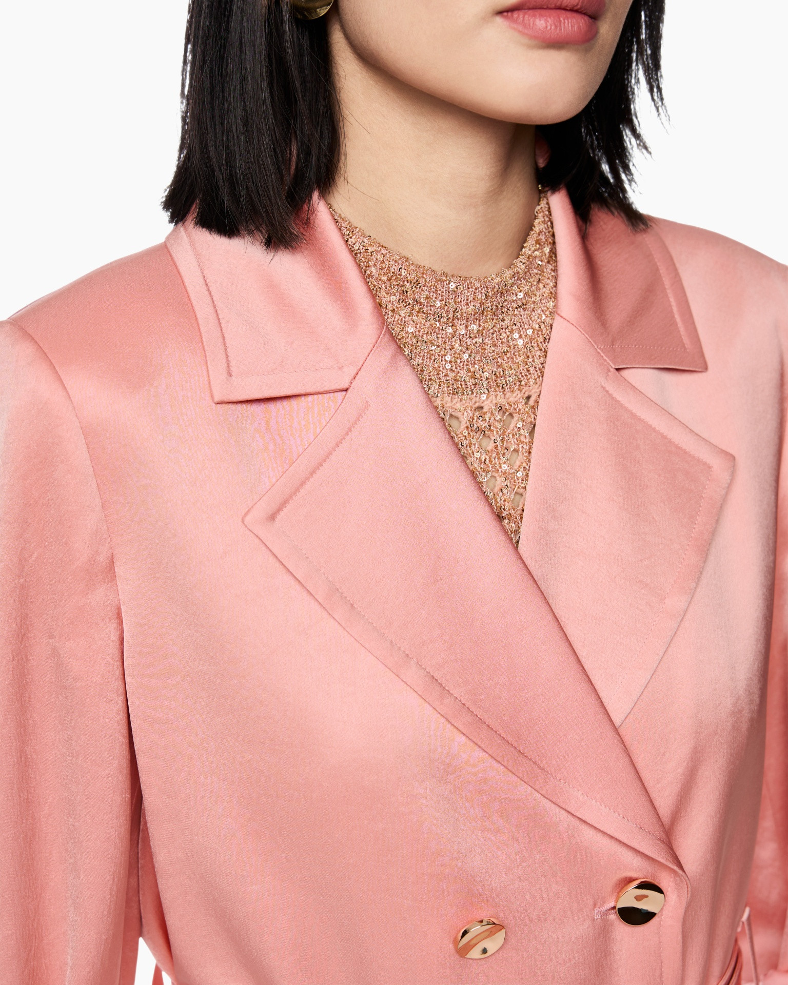 Coat, Jacket, Blazer, Person, Woman
