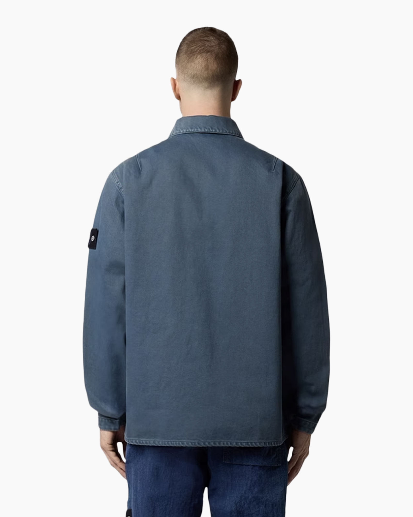 jacket, denim jacket, blue, front zipper, pocket