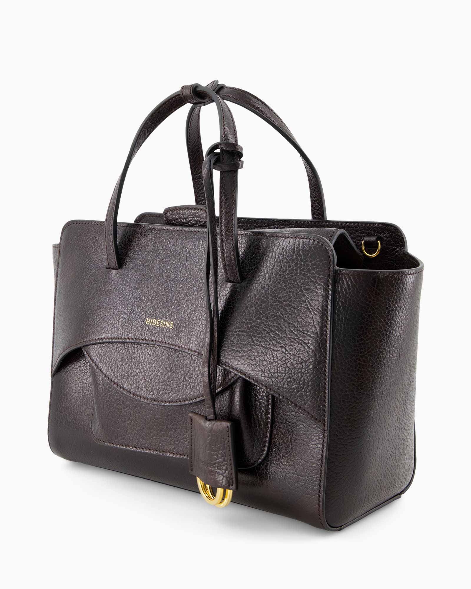 handbag, purse, leather, brown, top-handle
