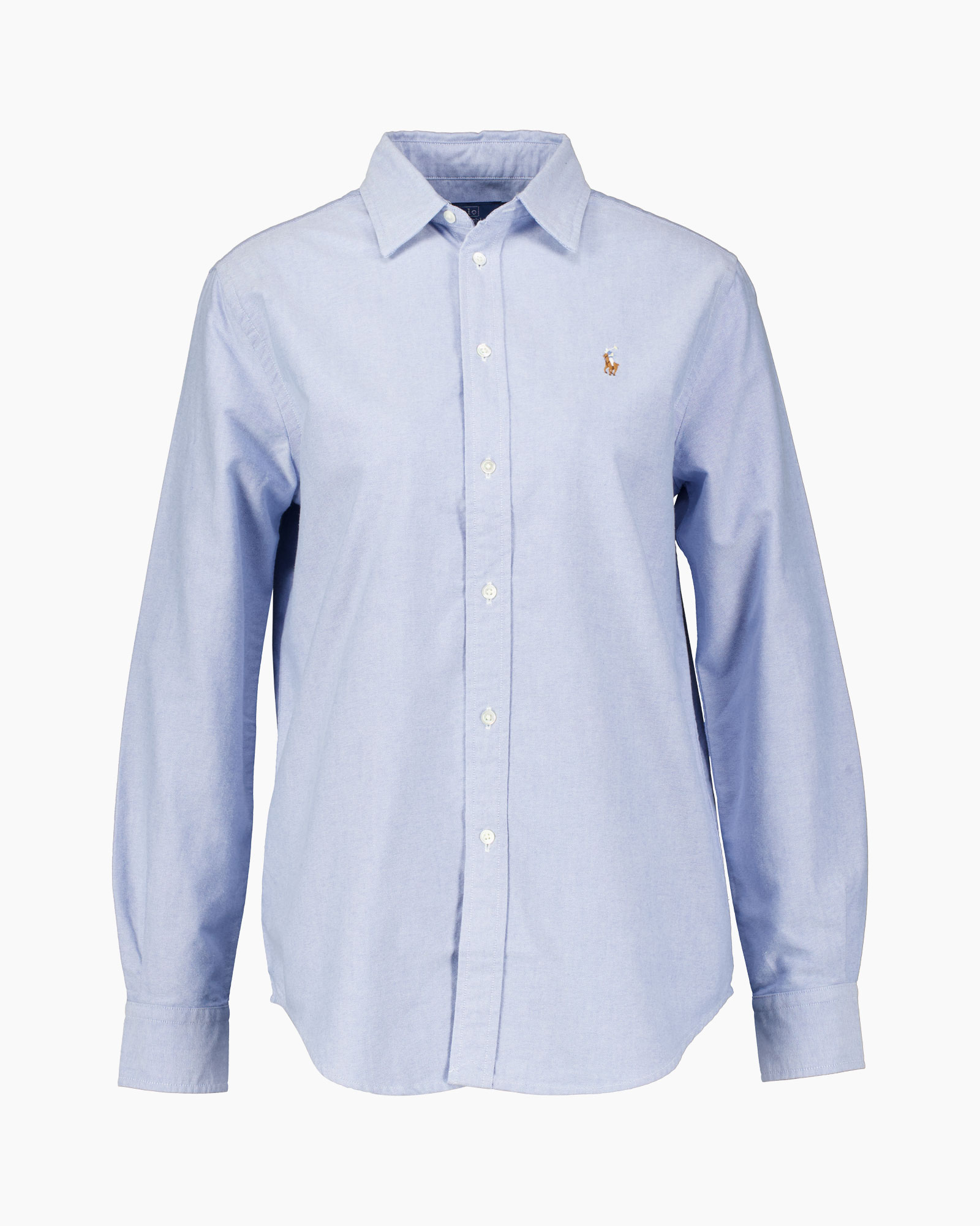button-down, shirt, long-sleeve, light-blue, polo-logo