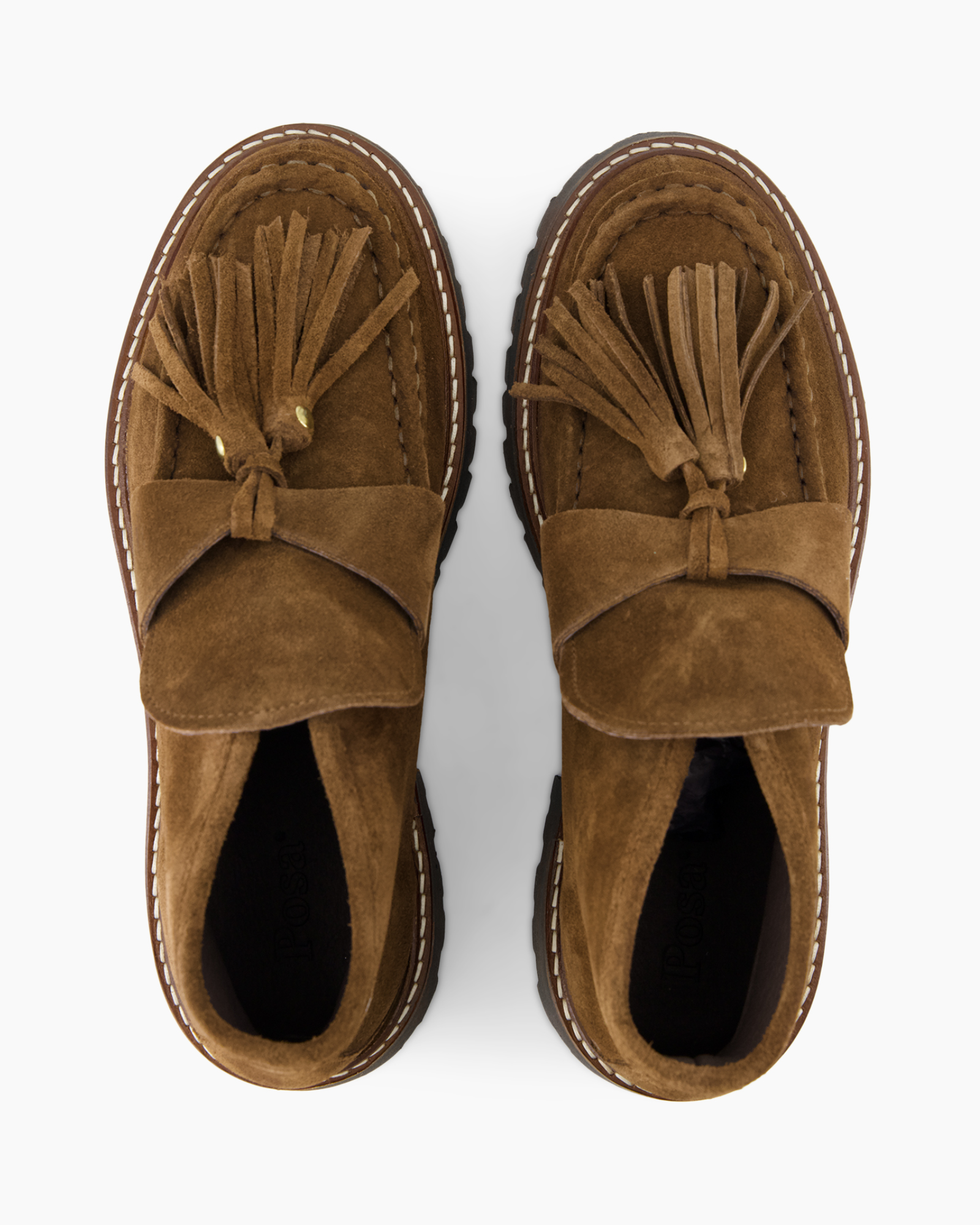 moccasin, loafers,  suede, tassel, brown