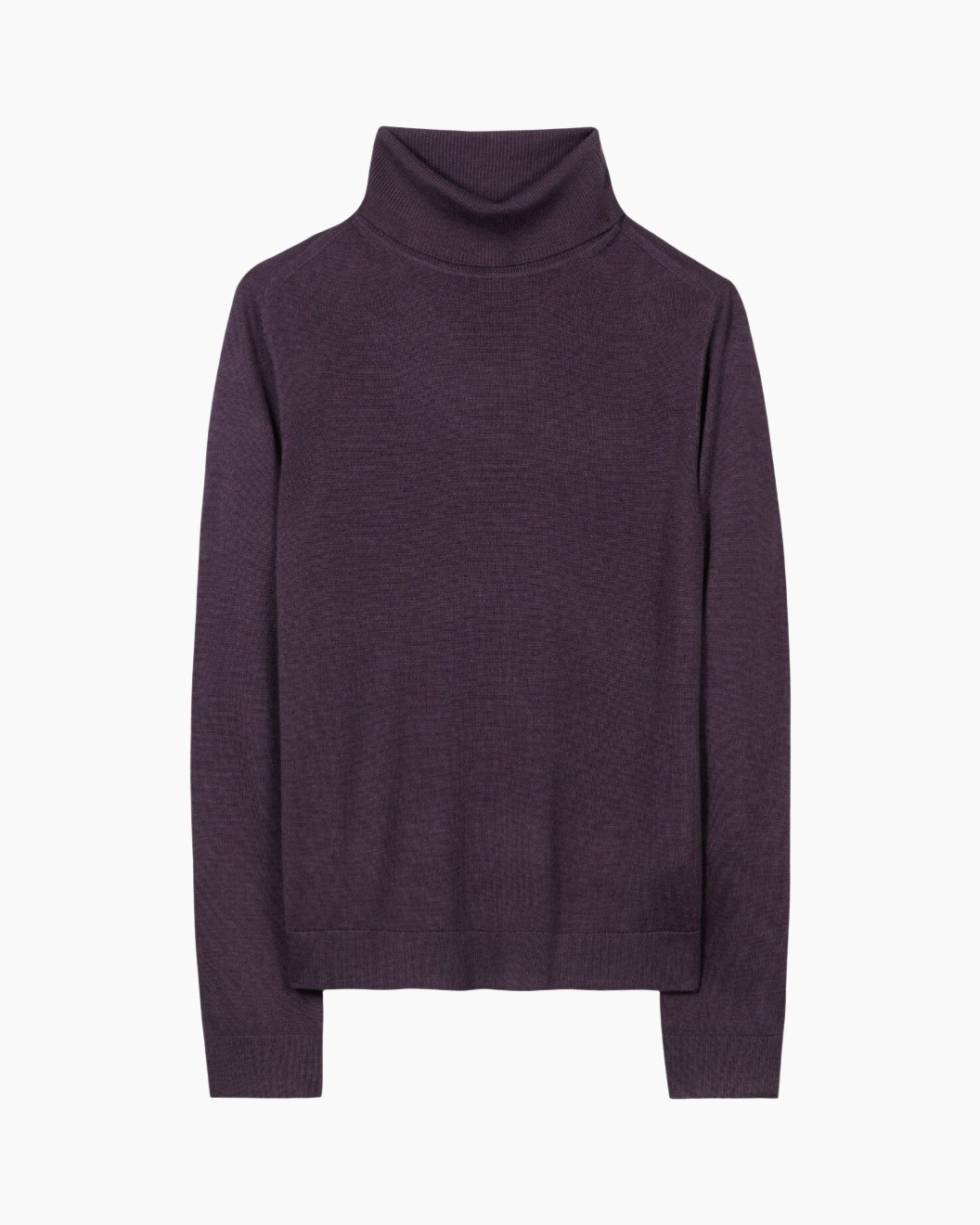 turtleneck, pullover, knit, purple, long-sleeve