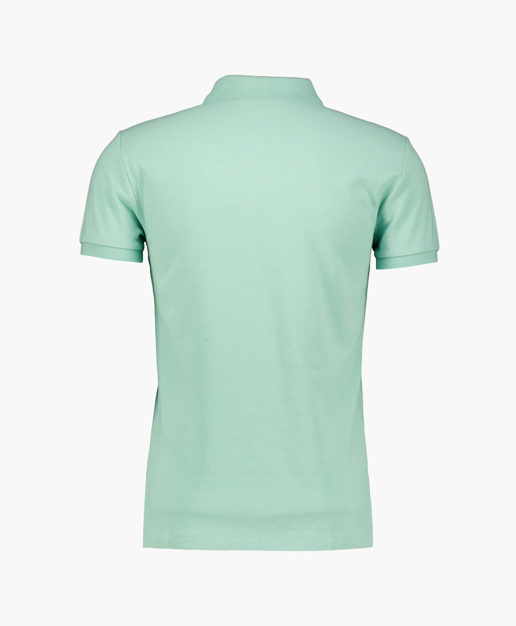 polo shirt, short sleeve, mint green, collared polo, logo embroidery