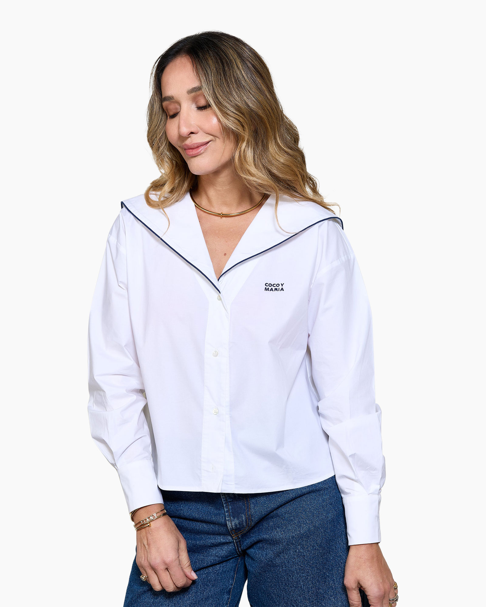 Shirt, Blouse, Long Sleeve, Coat, Person