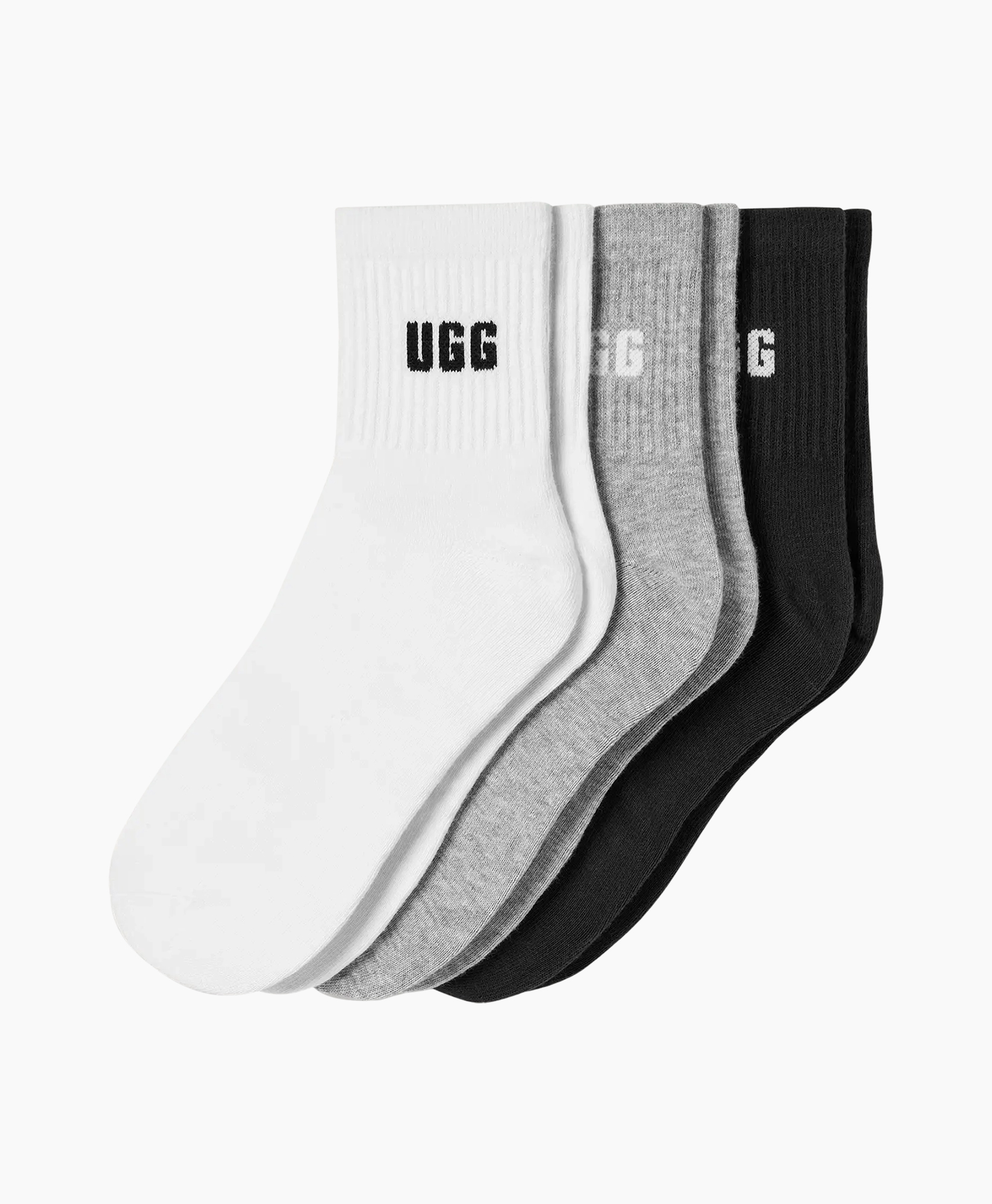 ankle socks, crew socks, solid color, cotton blend, multi-pack