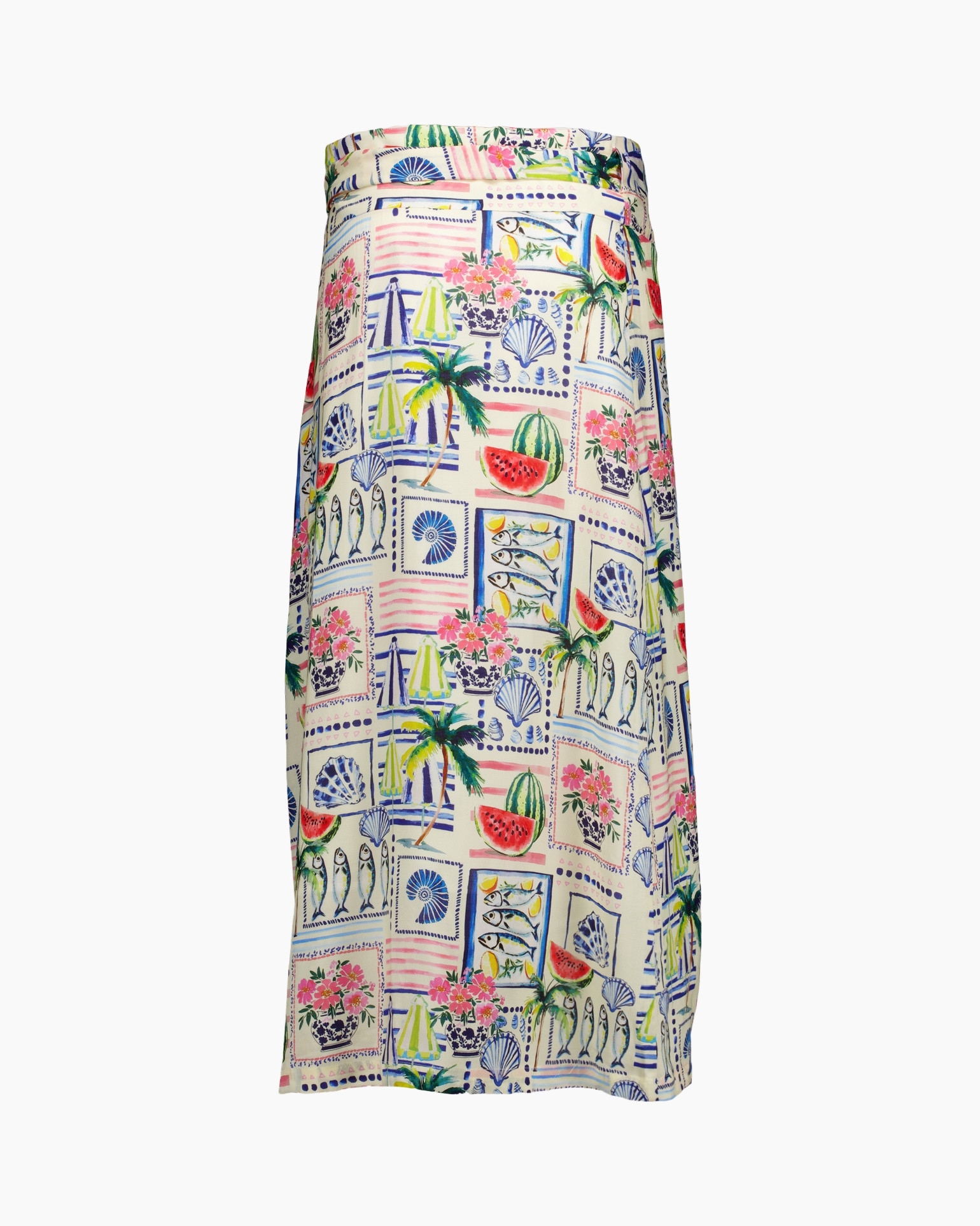 summer, dress, strapless, printed, patterned
