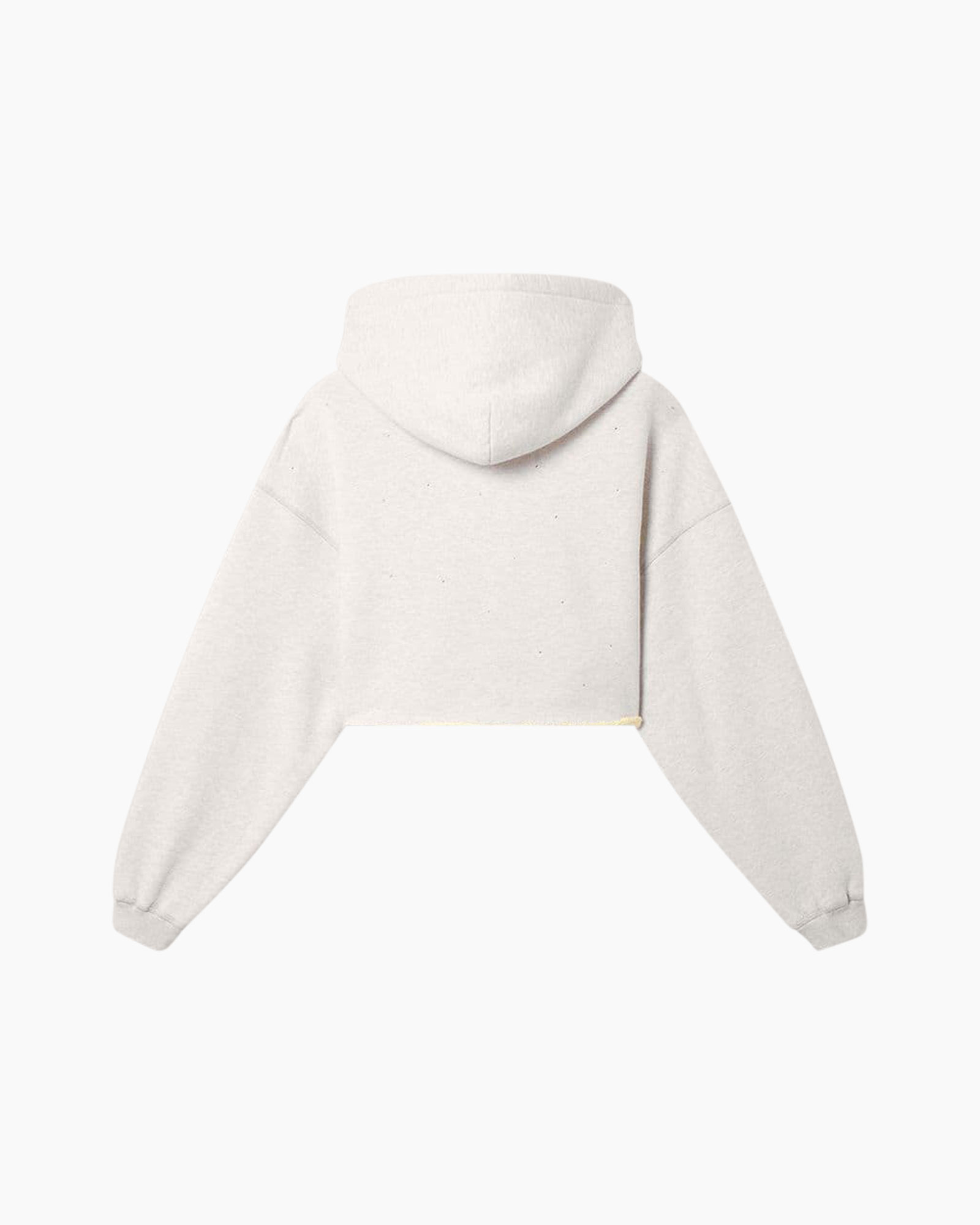 hoodie, cropped, pullover, long-sleeve, light-gray