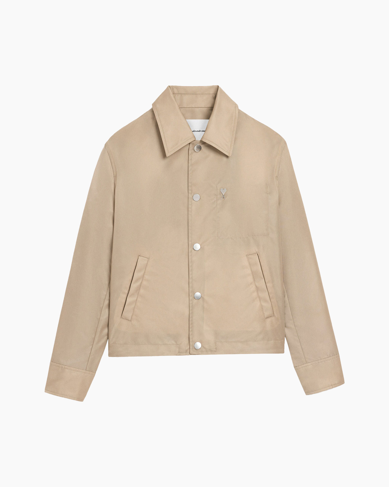 Coat, Jacket, Blazer, Long Sleeve, Khaki
