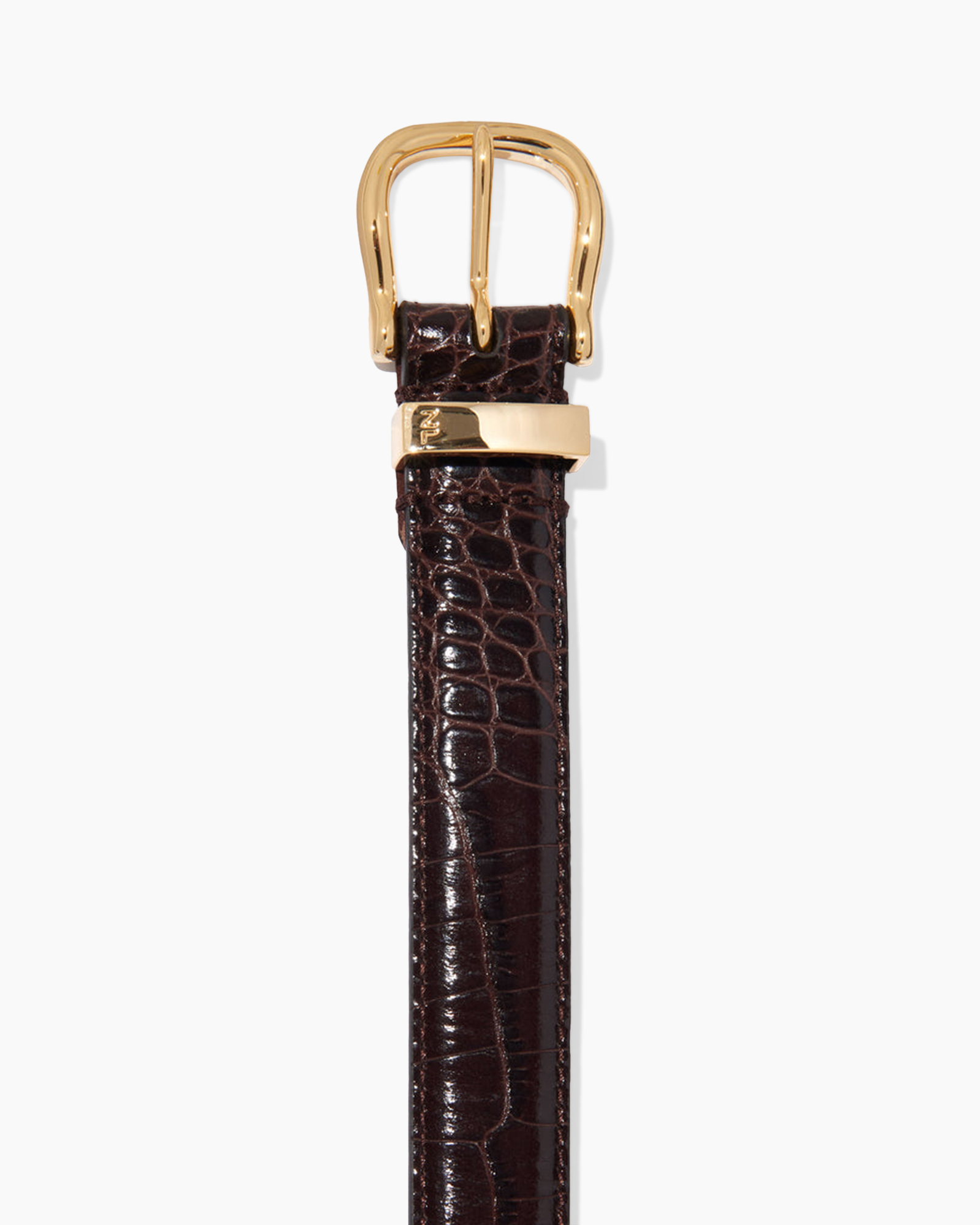 belt, leather, brown, gold buckle, textured