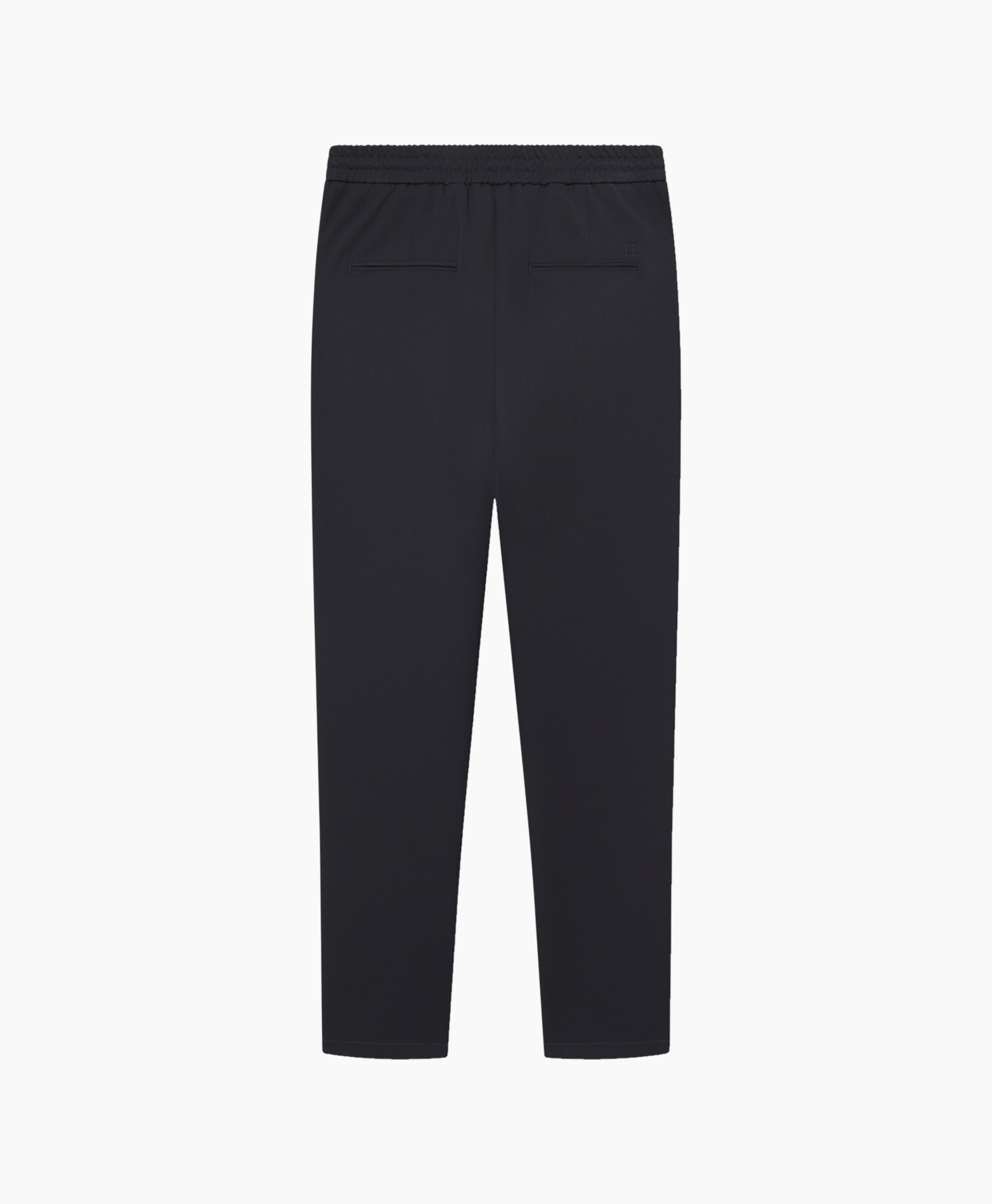 Pantalon Como Tapered Drawstring Donker Blauw