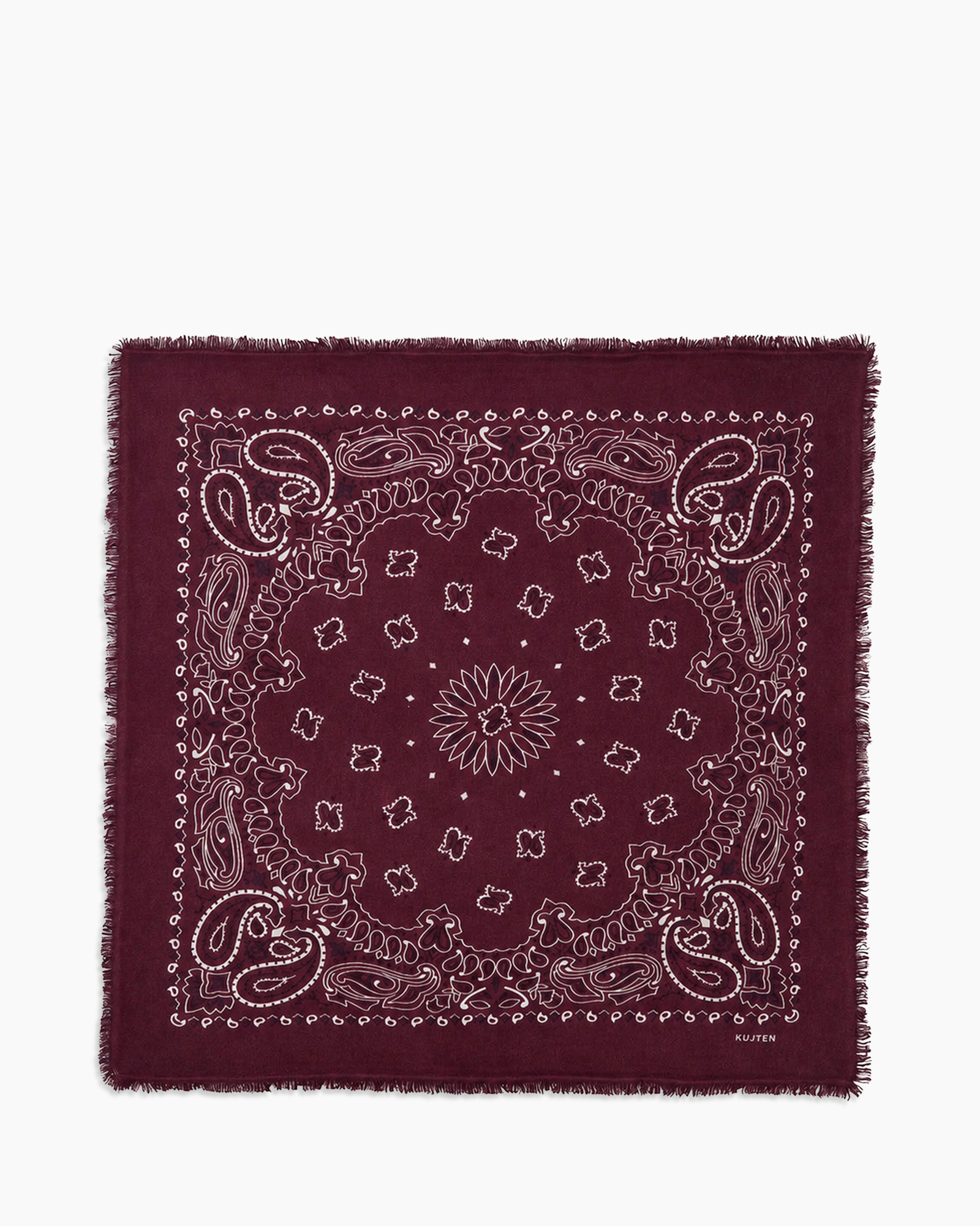 Sjaal Hachiko Large Bordeaux