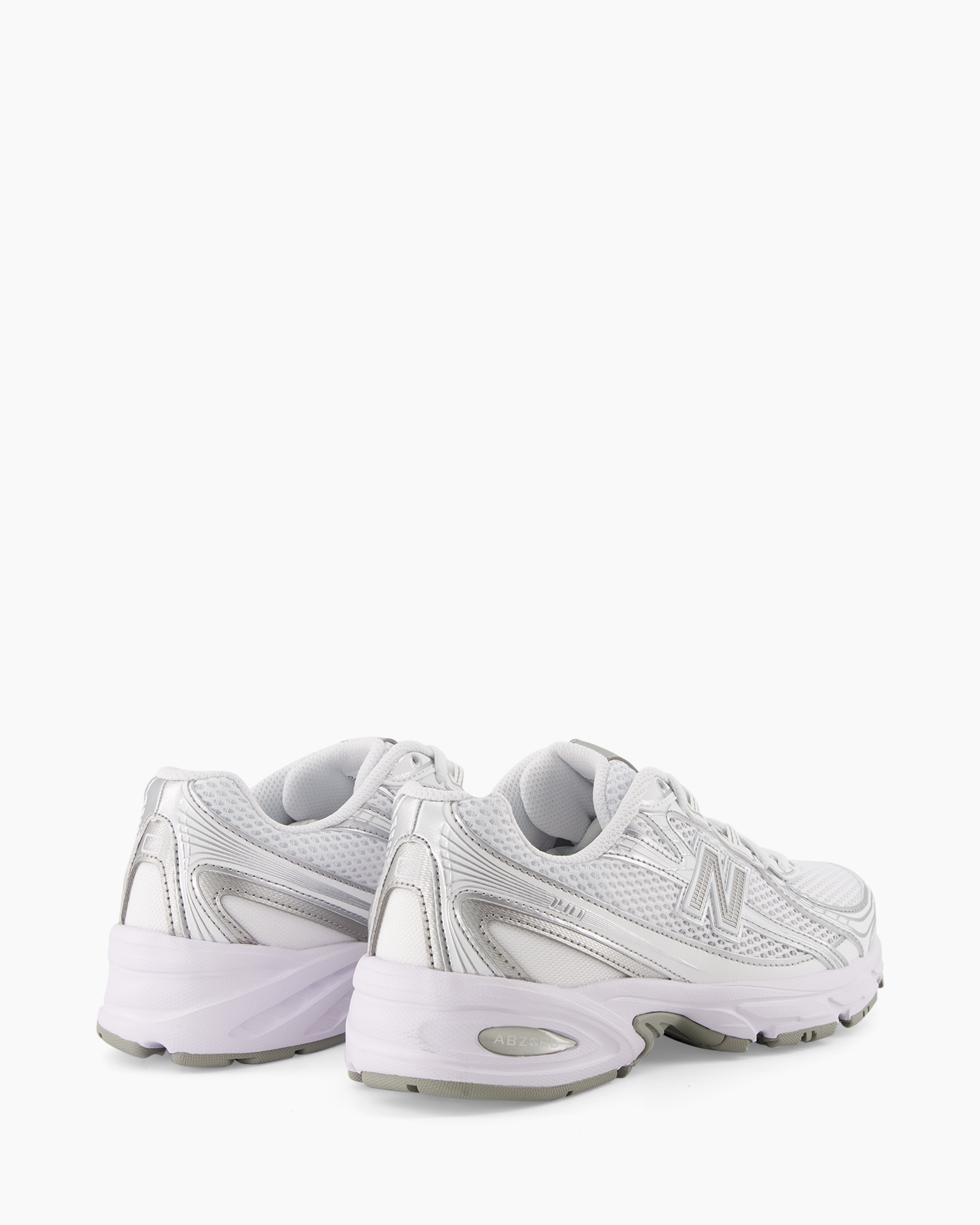 sneakers, running shoes, mesh, silver, midsole