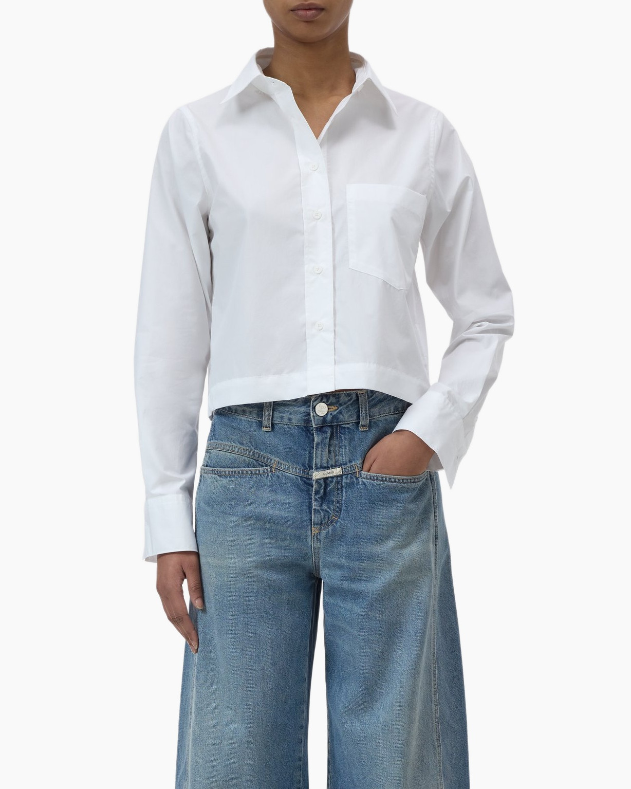 shirt, white shirt, button-down, casual shirt, pocket shirt