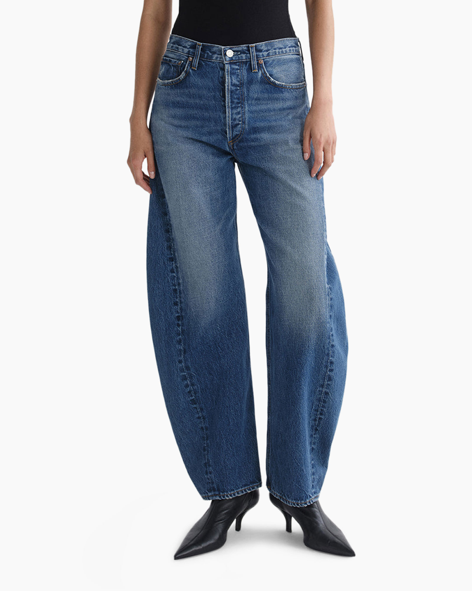 wide-leg jeans, blue jeans, denim, high-waisted?, pants
