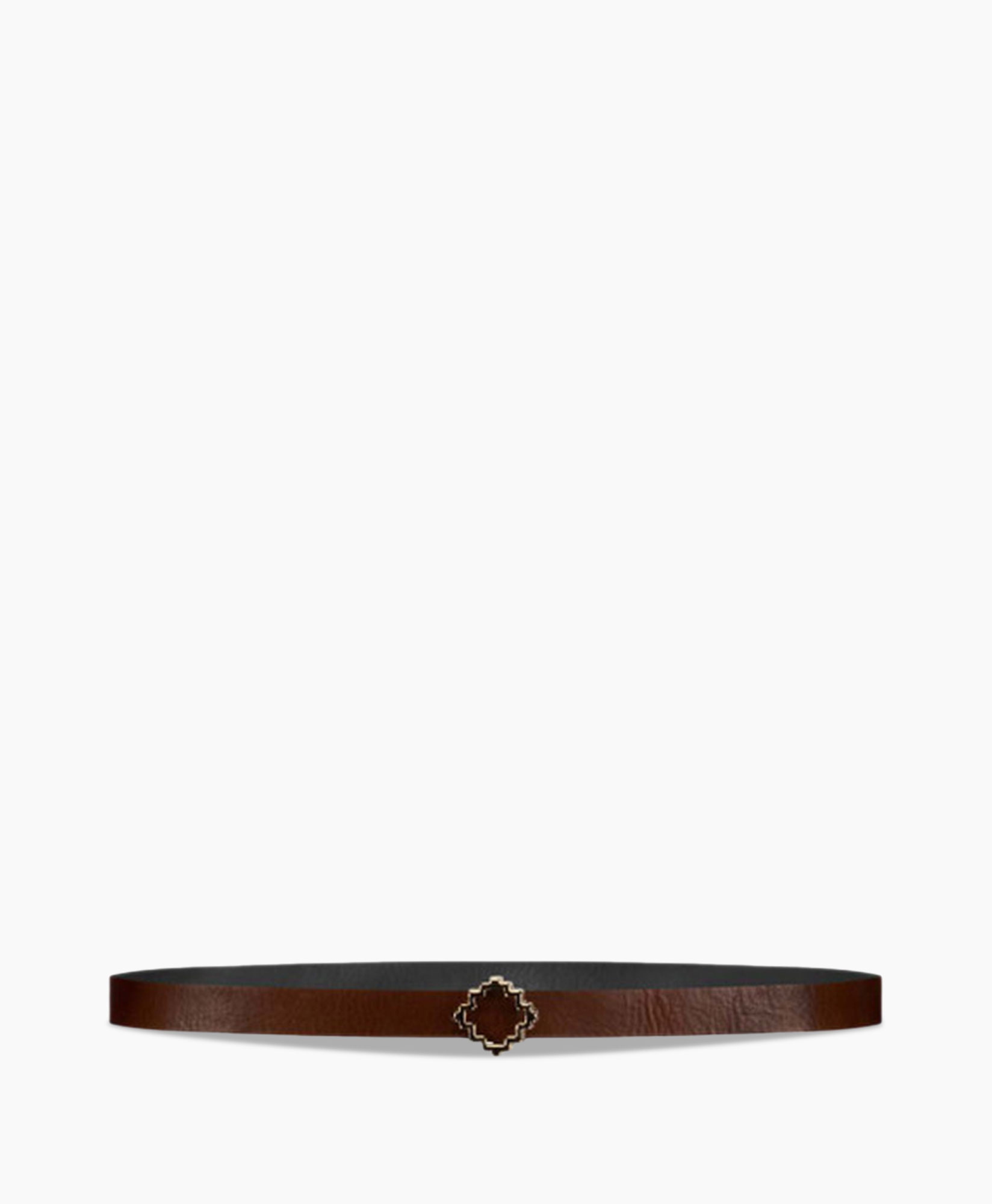 Reversable Ornament Belt Cognac
