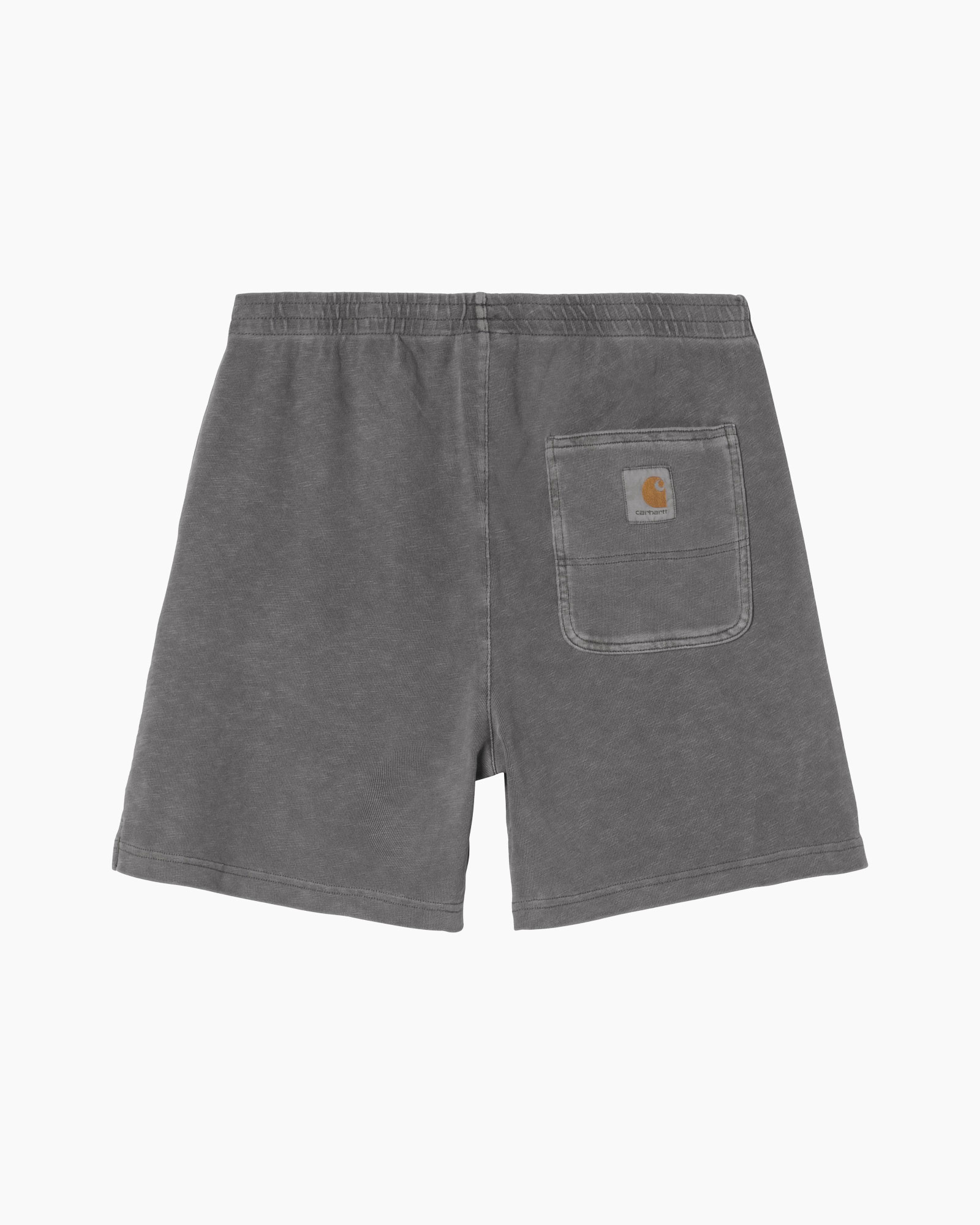 shorts, gray, cargo-pocket, back-pocket, elastic-waist