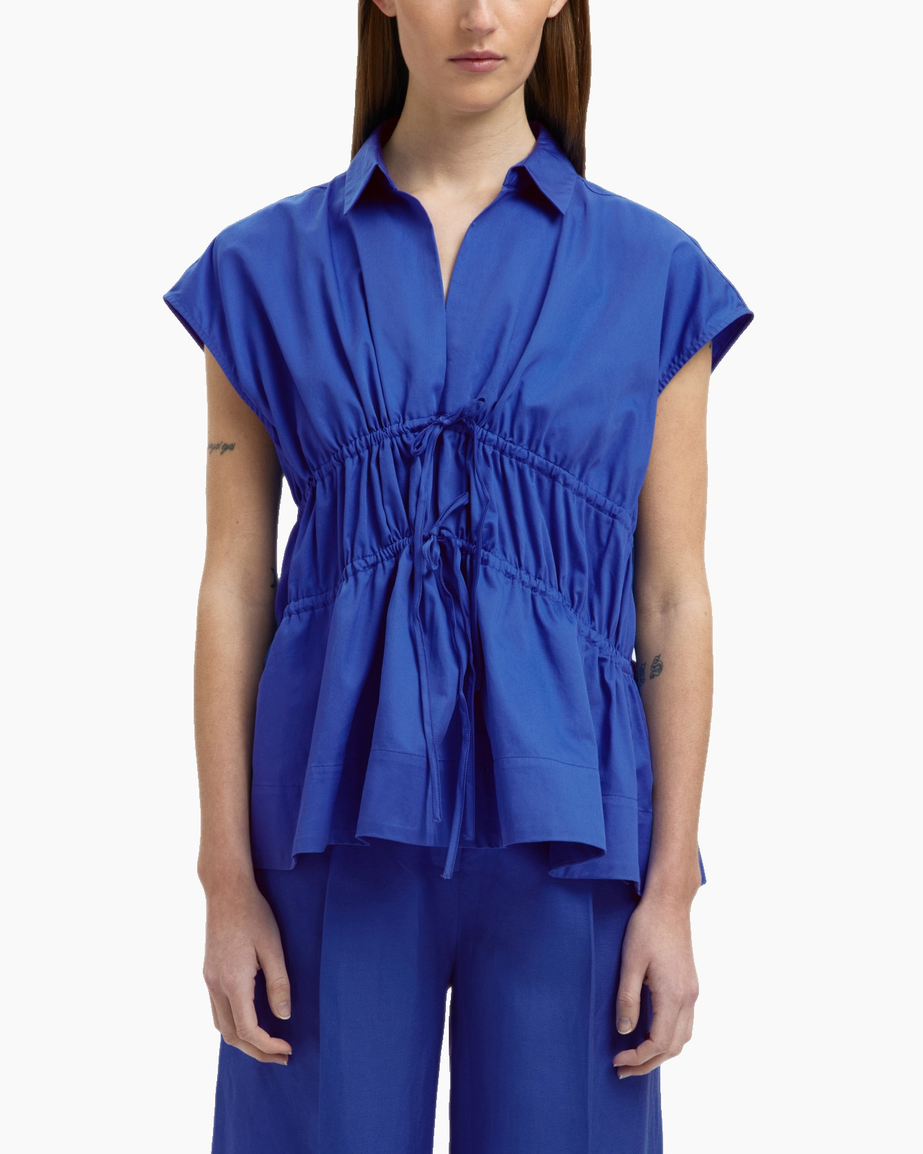 Top Ally Sl Tie Blauw