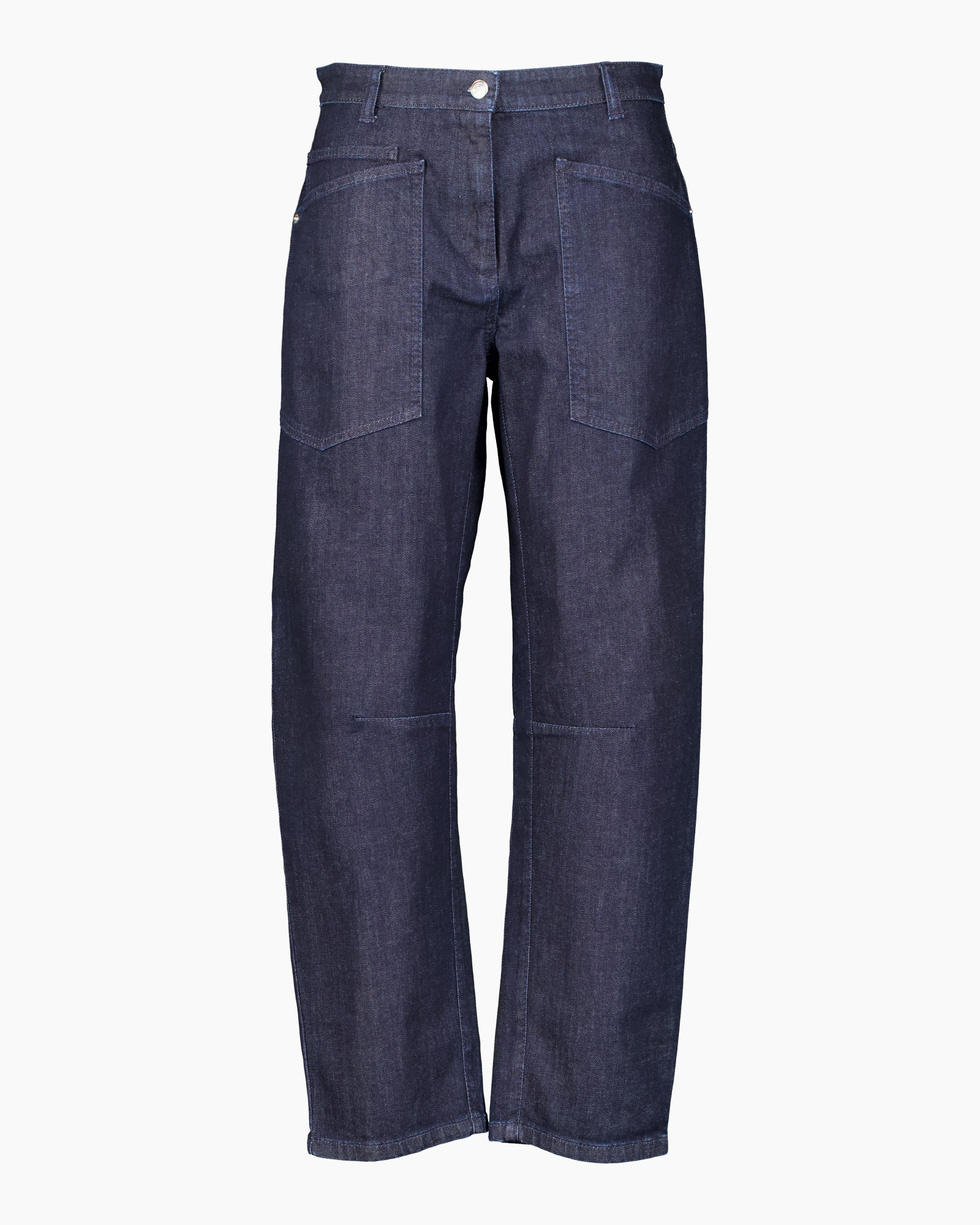 jeans, denim, pants, large-patch pockets, blue