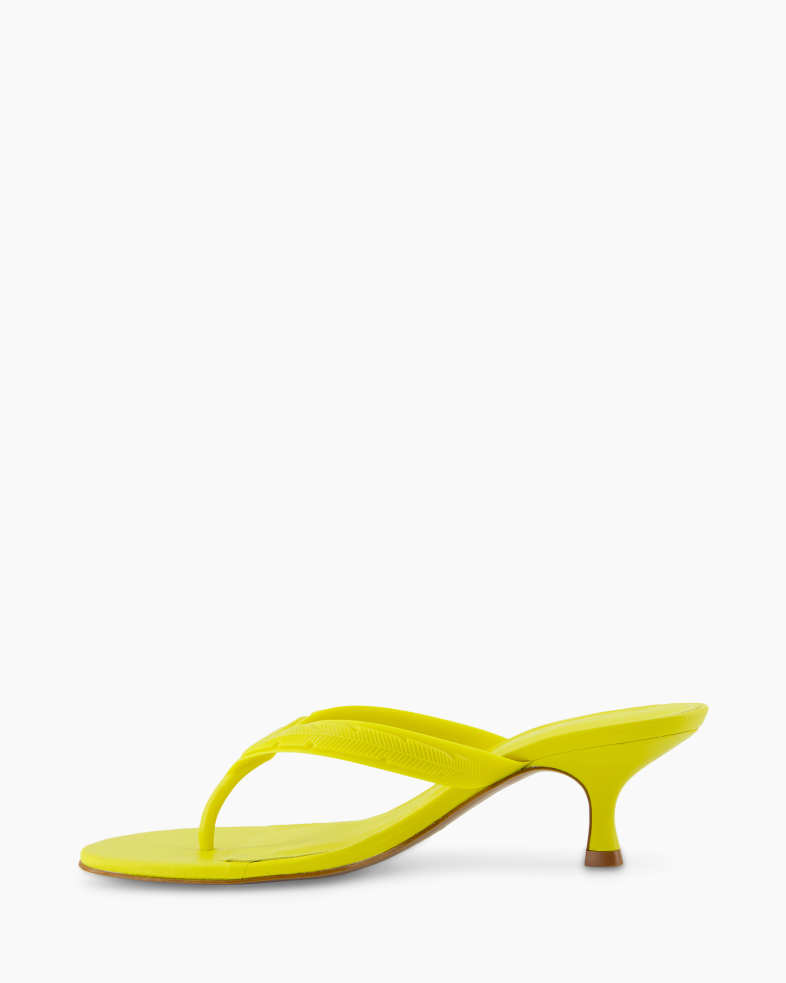 flip-flop, thong, yellow, heel, thin-straps