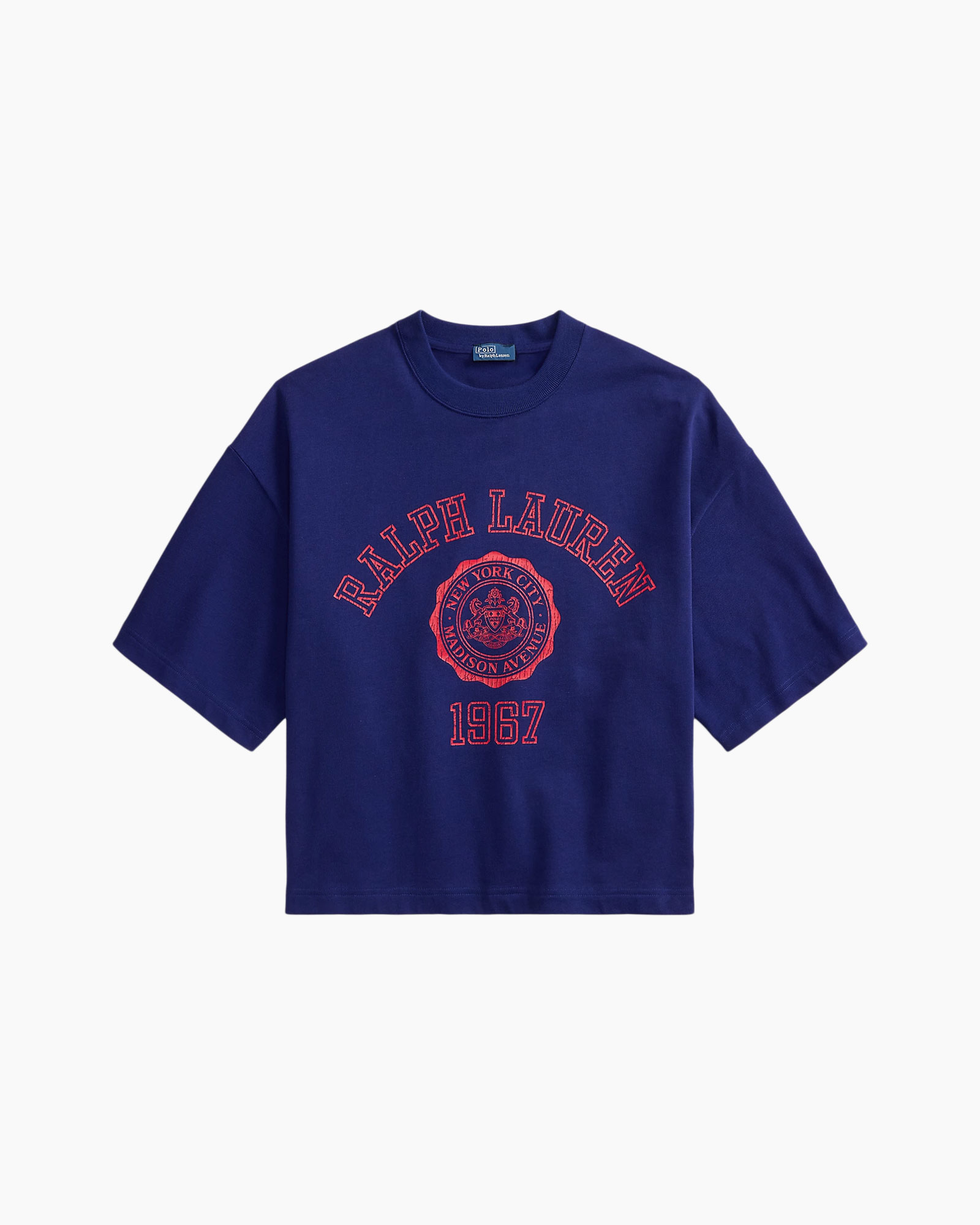 t-shirt, short sleeve, blue, graphic, 1997