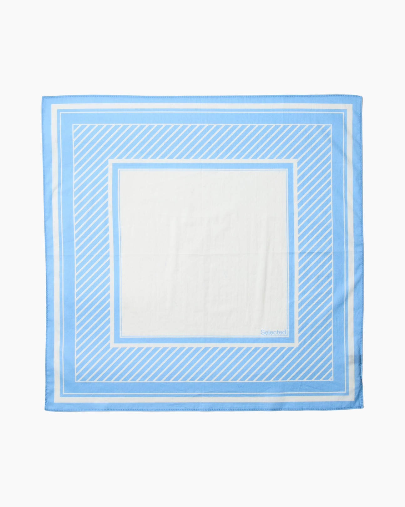 headband, scarf, bandana, patterned, blue
