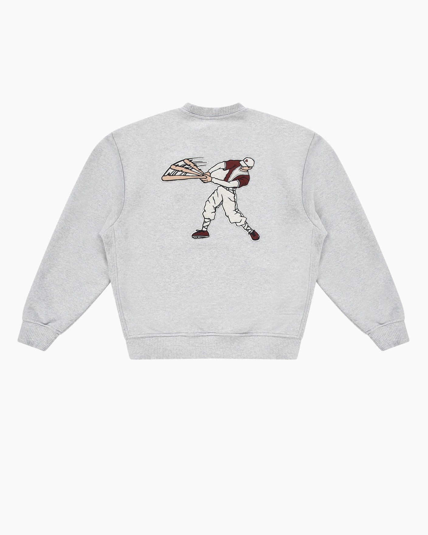 sweatshirt, grey, long-sleeve, crewneck, small-appliqué, sweatshirt, gray, crewneck, logo, long-sleeve, crewneck, pullover, grey, long sleeve, small logo