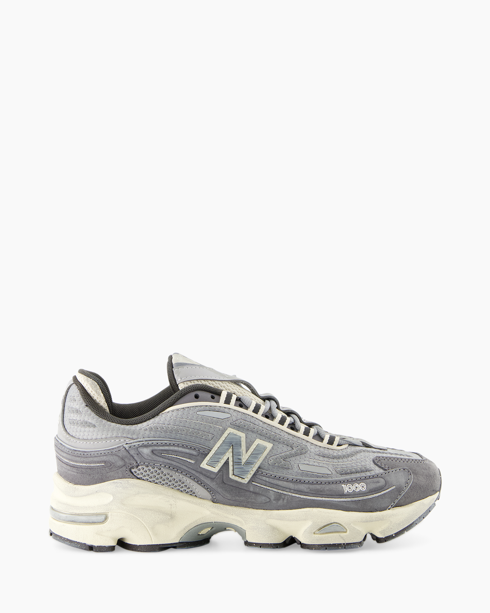 sneaker, athletic, grey, mesh, shoe