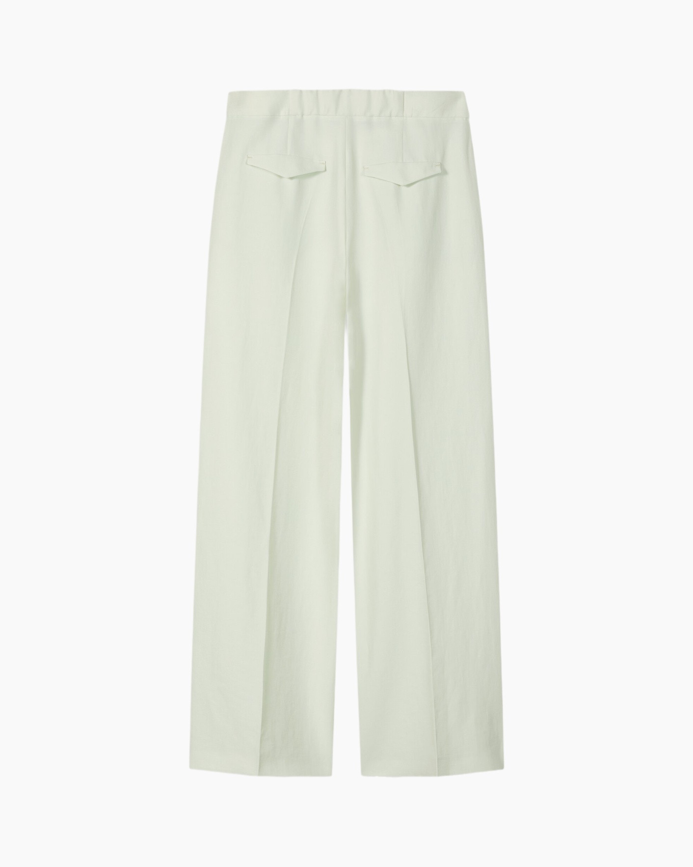 trousers, pants, wide-leg, mint, back pockets, pants, trousers, wide-leg, mint, back pockets