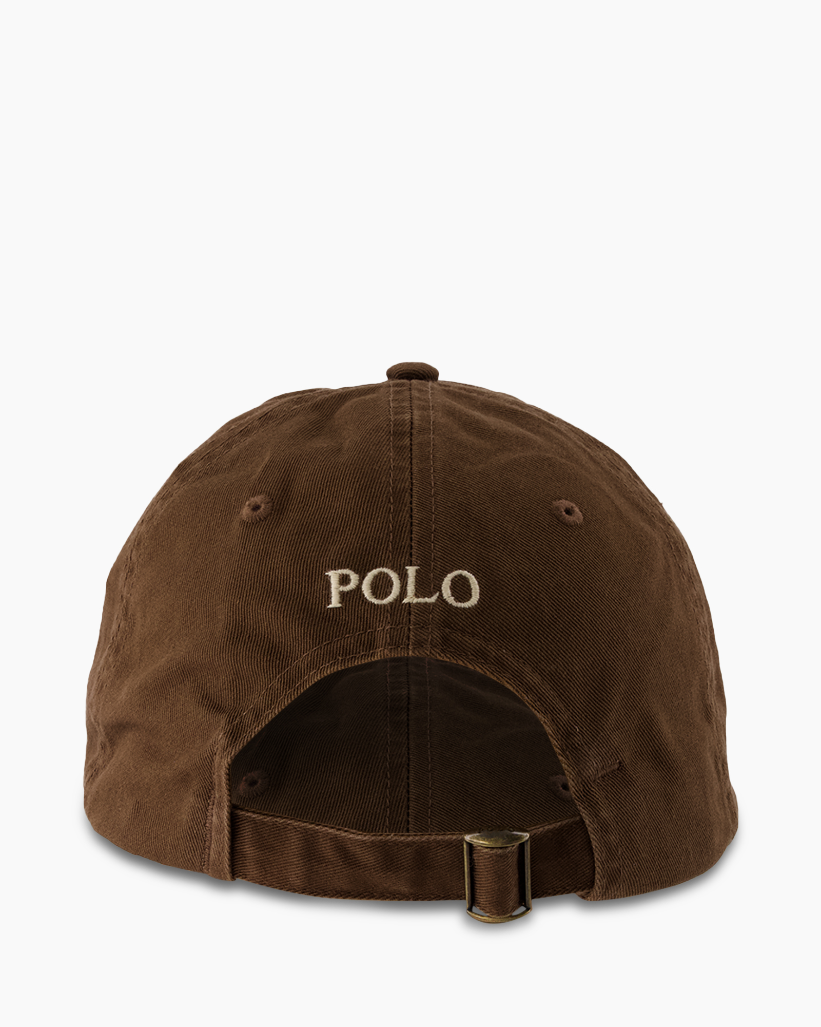 baseball cap, corduroy, brown, back, embroidered POLO