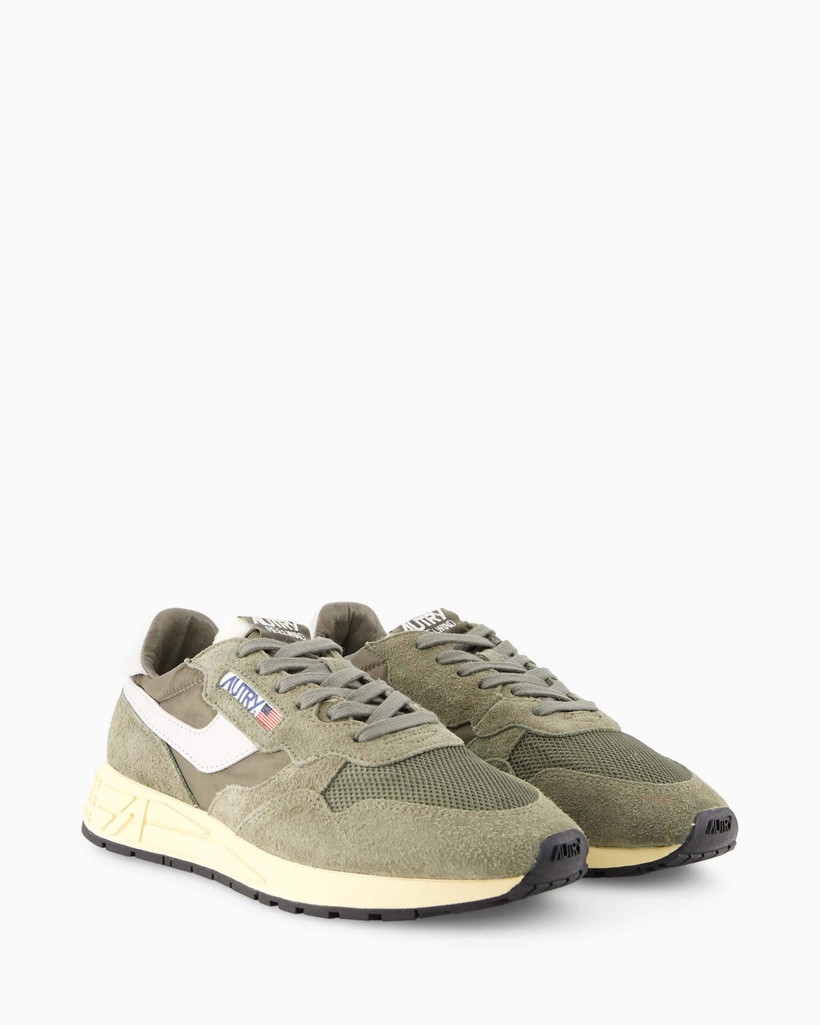 shoe, sneaker, olive, green, suede