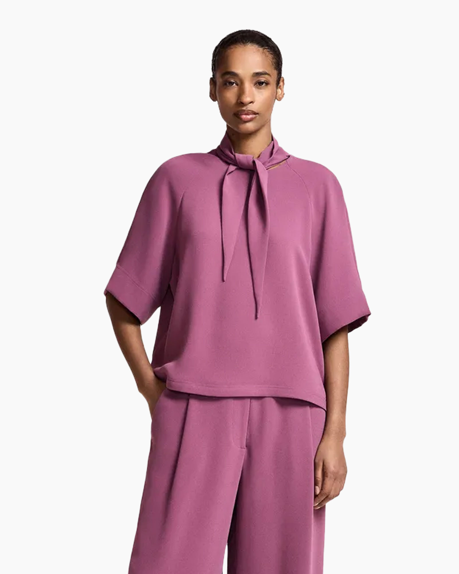 Top Kassie Aubergine